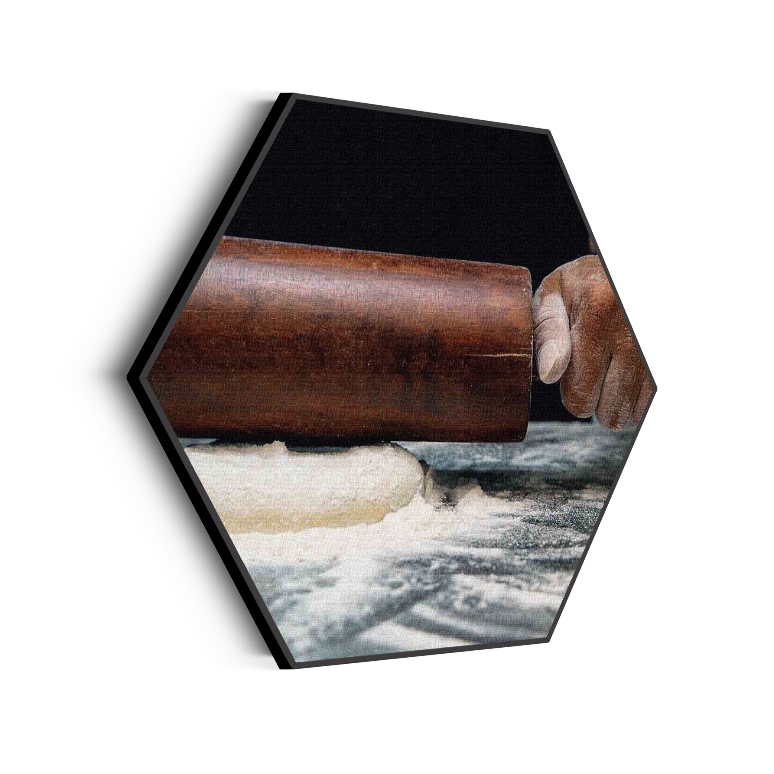 Akoestisch Schilderij Koffie Love Hexagon Template Hexagon eten en drinken 25 scaled 1