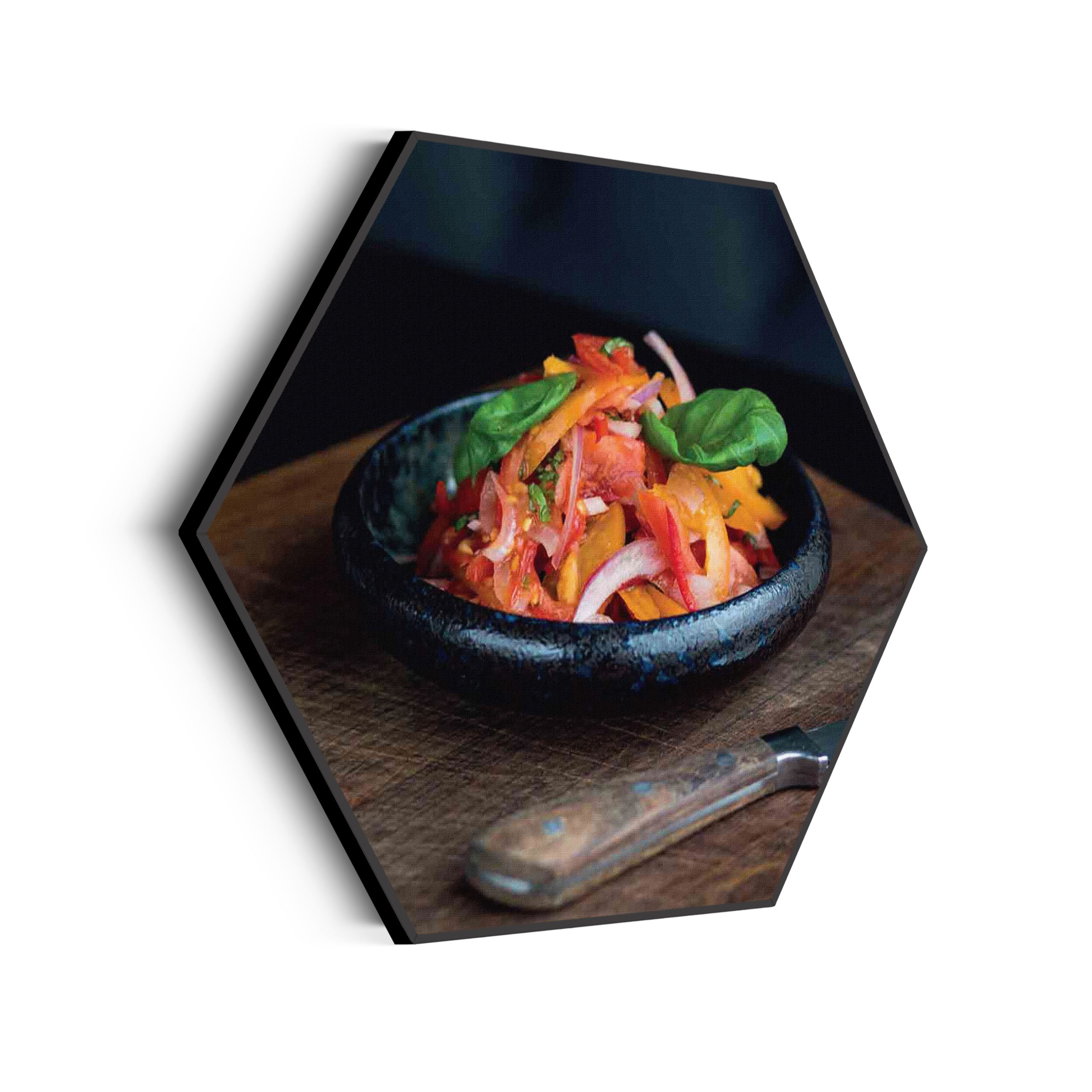 Akoestisch Schilderij Koffie Love Hexagon Template Hexagon eten en drinken 29 scaled 1