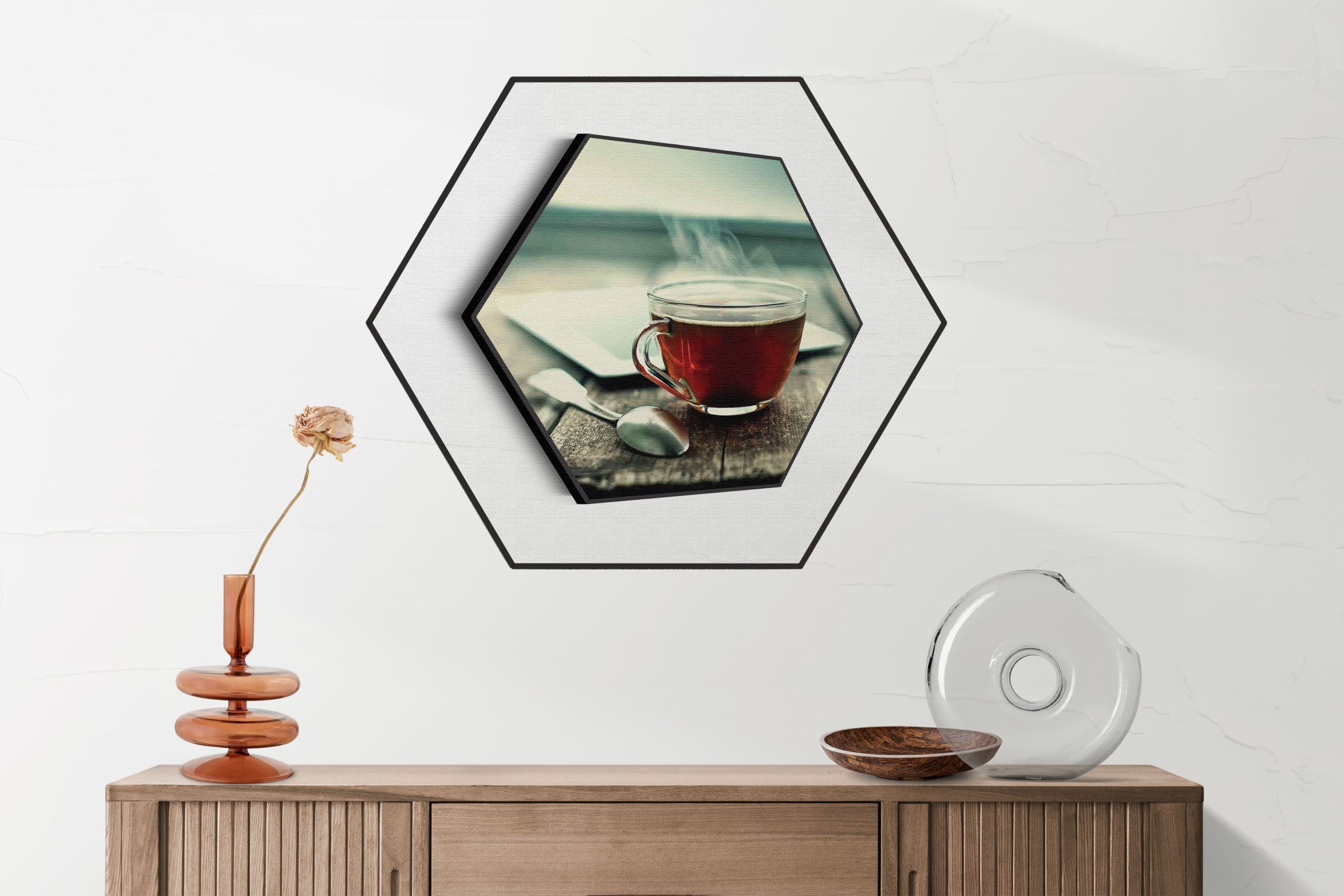 Akoestisch Schilderij Koffie Love Hexagon Template Hexagon eten en drinken 33 2 scaled 1