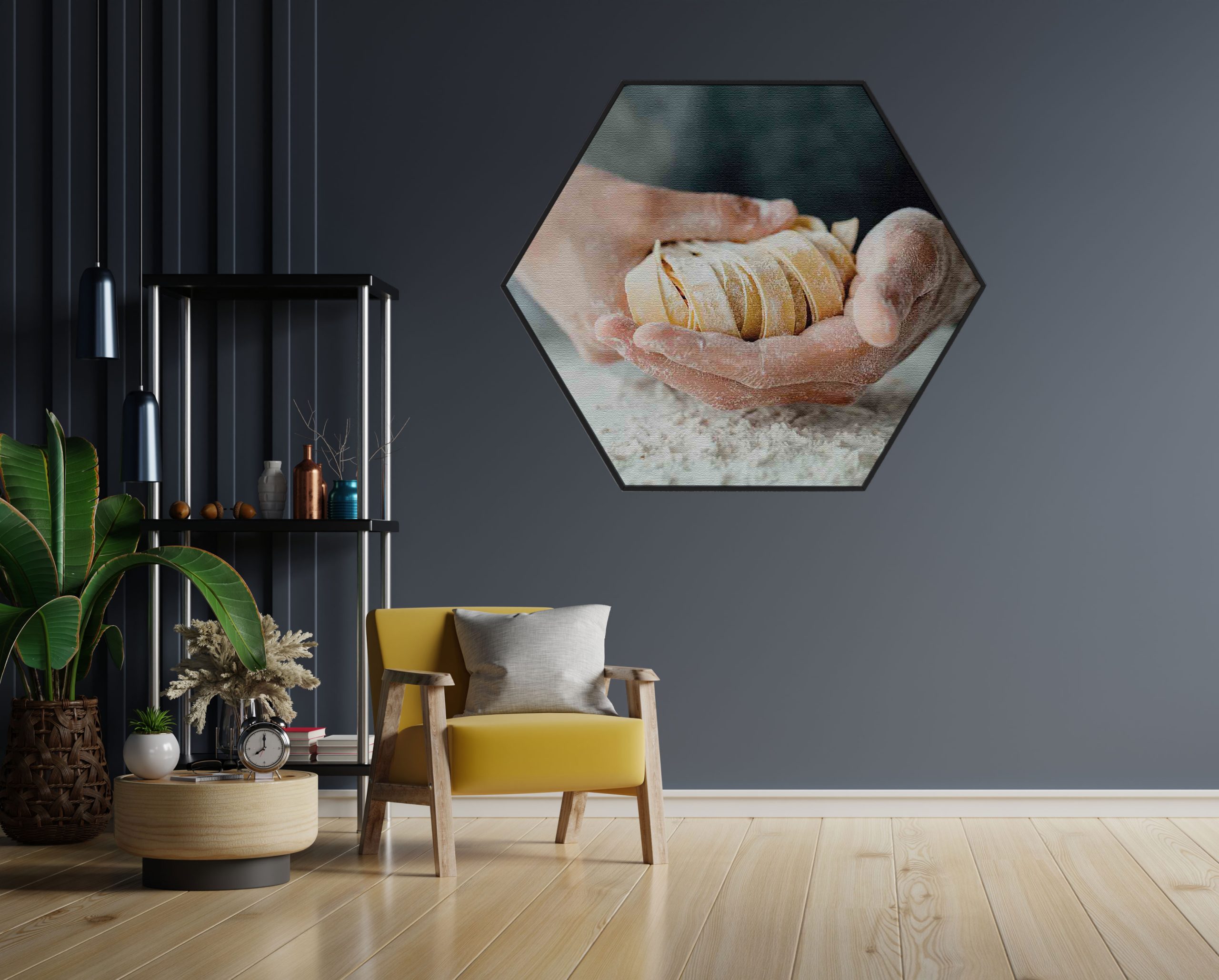 Akoestisch Schilderij Home Made Bakery Hexagon Template Hexagon eten en drinken 59 1 scaled 1