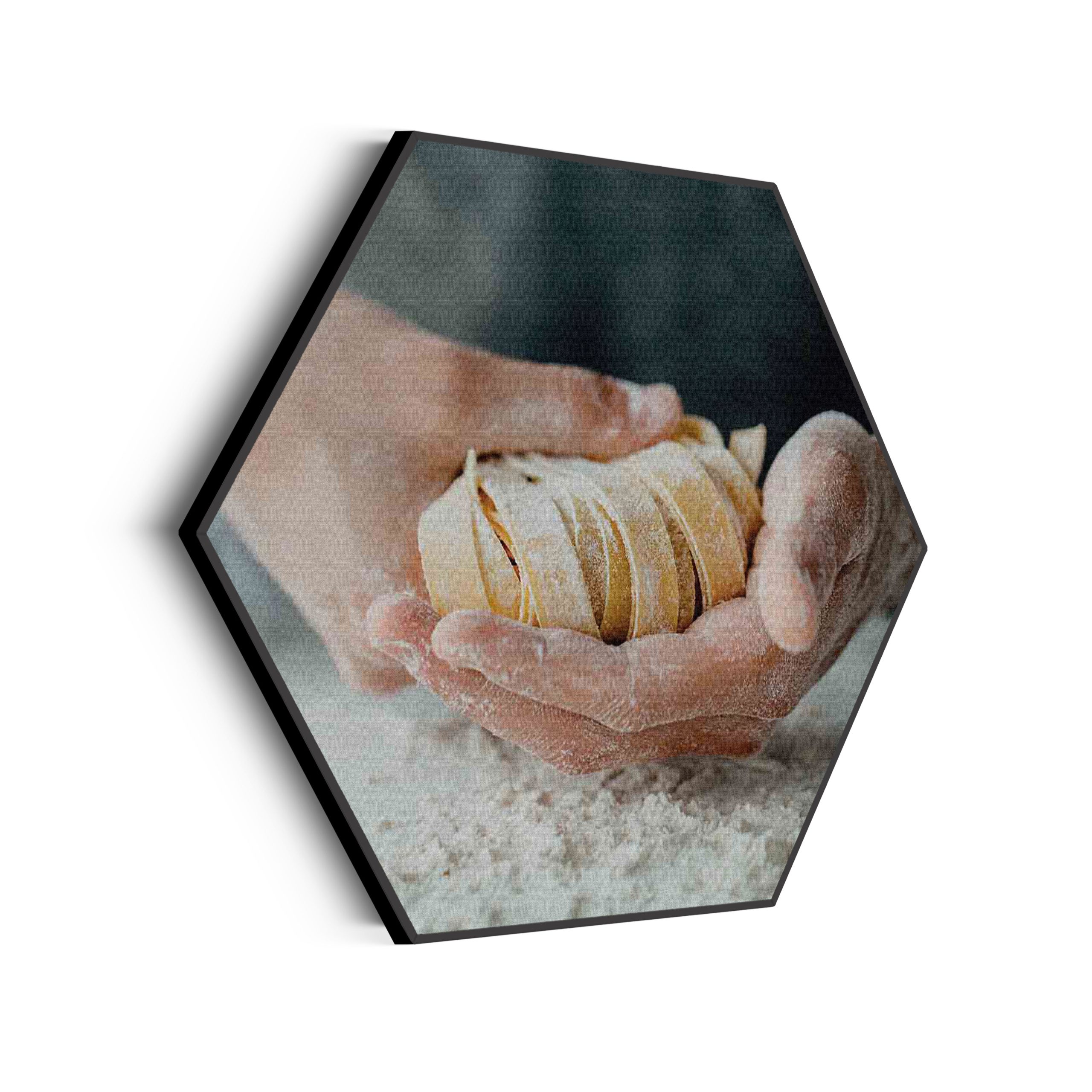 Akoestisch Schilderij Home Made Bakery Hexagon Template Hexagon eten en drinken 59 scaled 1