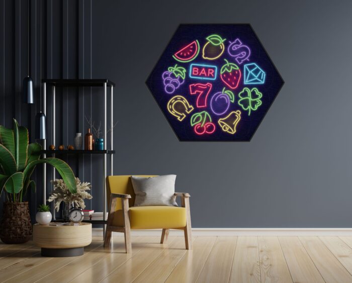 Akoestisch Schilderij Game Slot Iconen Hexagon Template Hexagon gaming en spel 1 1 scaled 1
