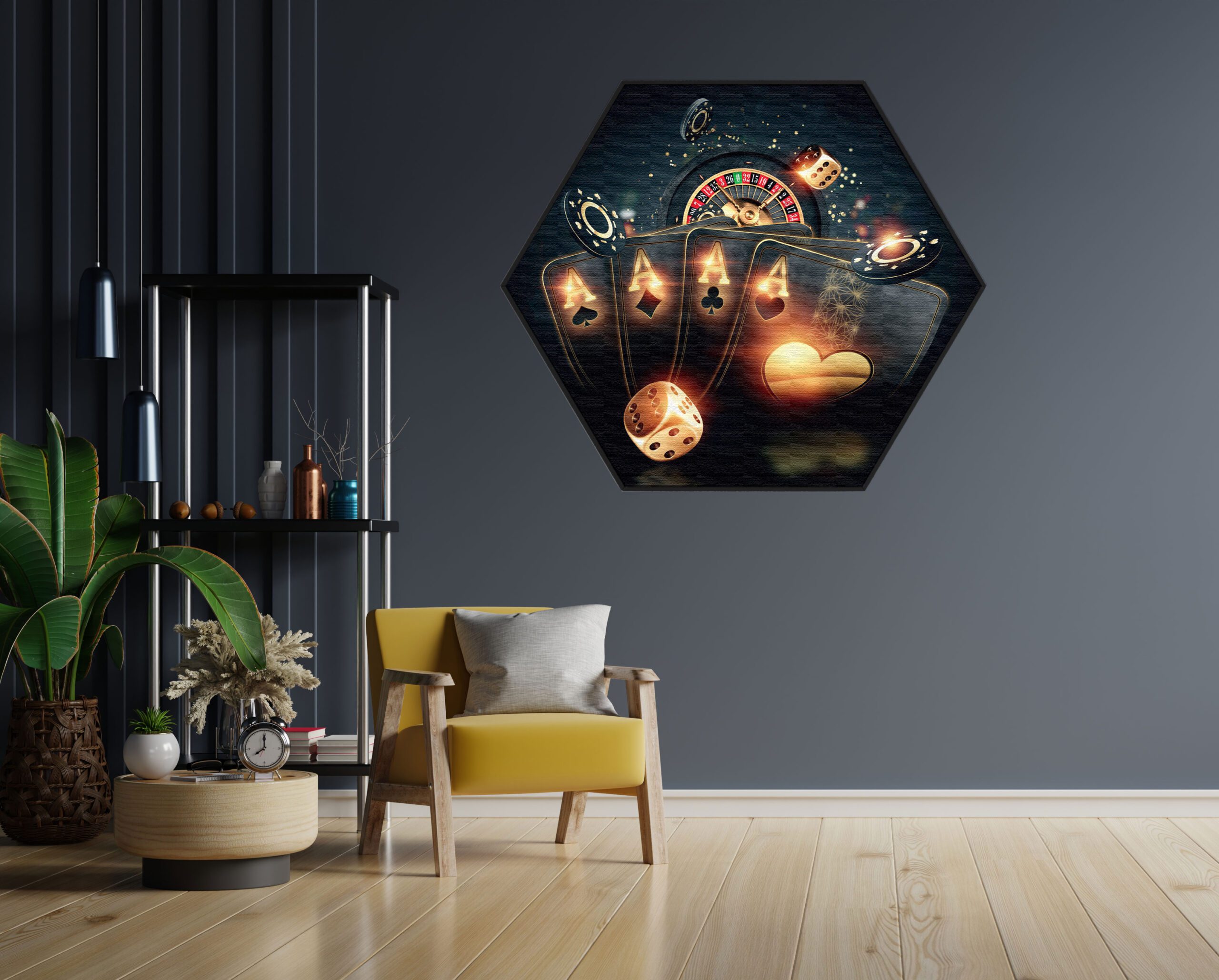 Akoestisch Schilderij The Ace Hexagon Template Hexagon gaming en spel 15 1 scaled 1
