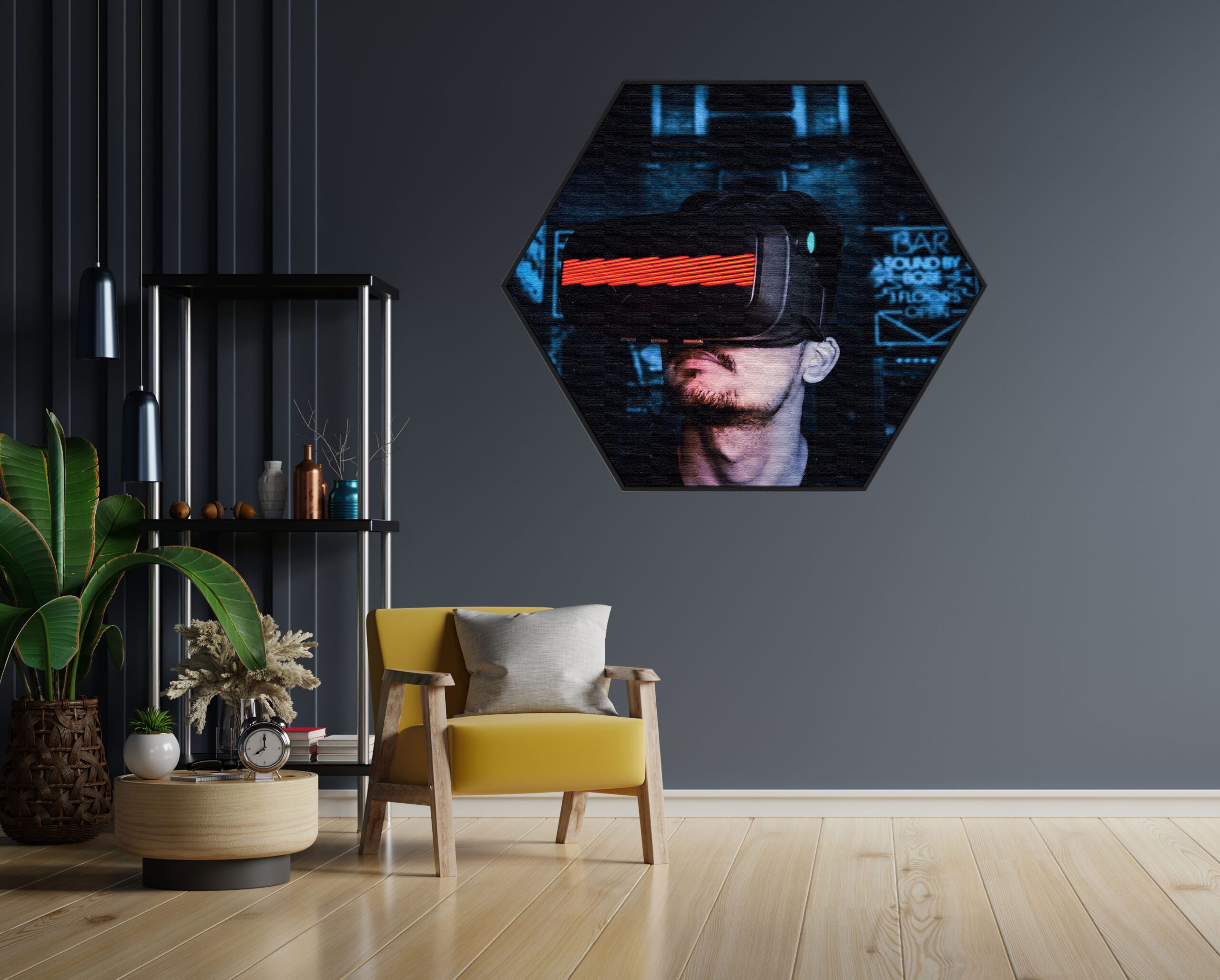Akoestisch Schilderij VR Bril Hexagon Template Hexagon gaming en spel 5 1 scaled 1