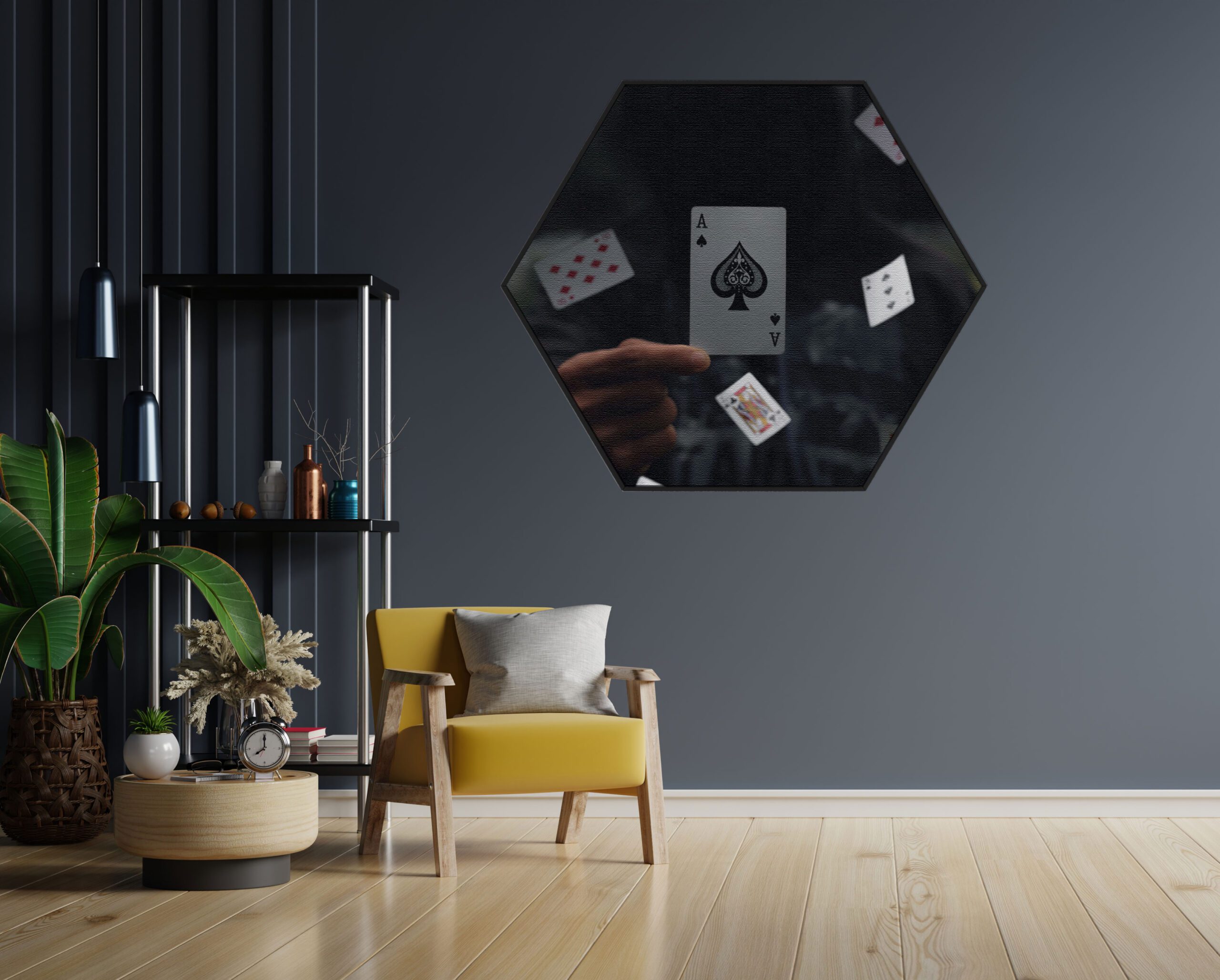 Akoestisch Schilderij Hands of Carts Hexagon Template Hexagon gaming en spel 8 1 scaled 1