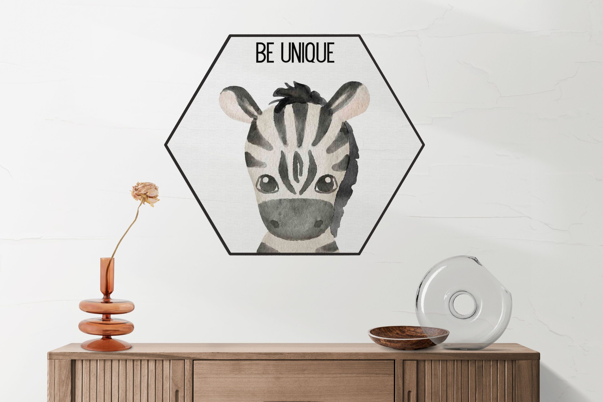 Akoestisch Schilderij Be Unique zebrapaardje Hexagon Template Hexagon kinderen 13 1 1 scaled 1
