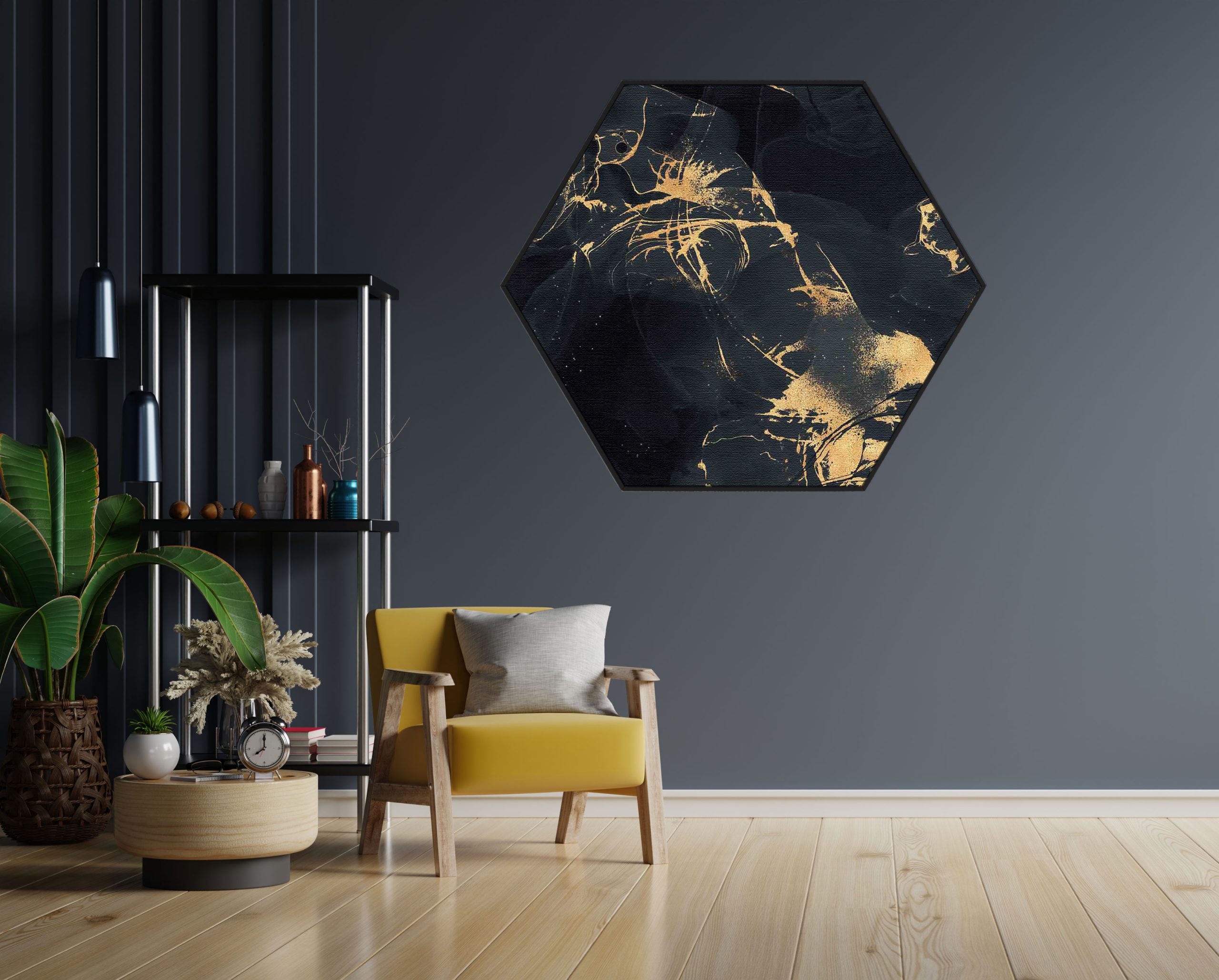 Akoestisch Schilderij Basis Marmer Look Grijs Hexagon Template Hexagon marmer 15 1 scaled 1