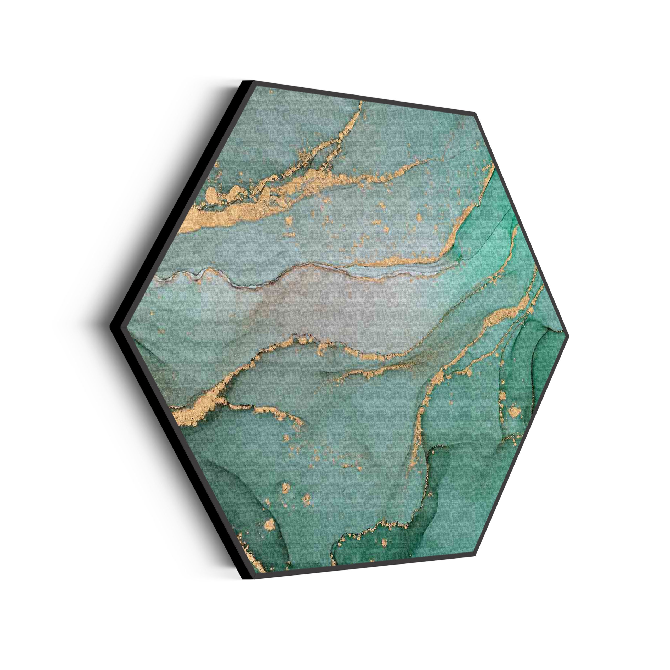 Akoestisch Schilderij Basis Marmer Look Grijs Hexagon Template Hexagon marmer 26 scaled 1