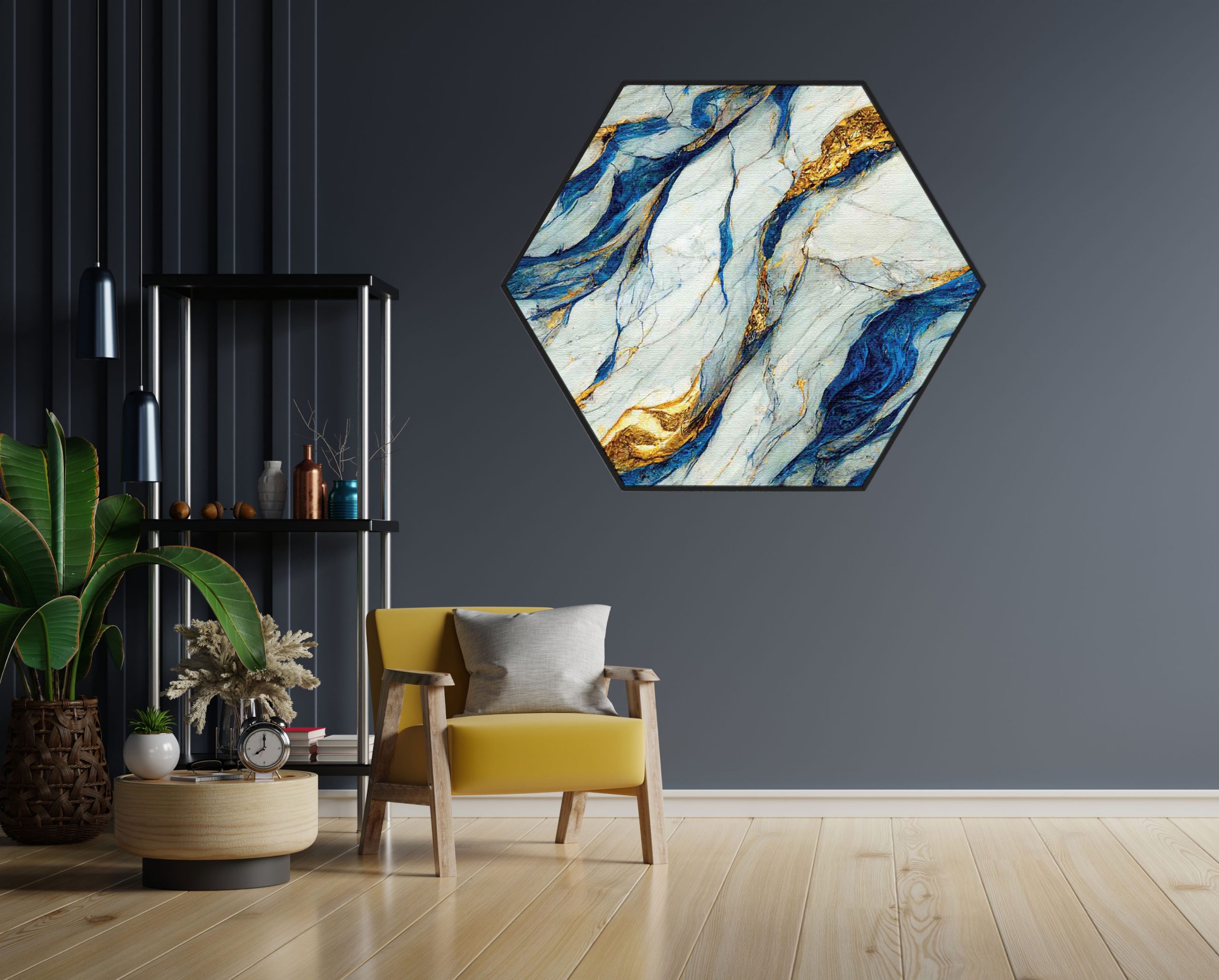 Akoestisch Schilderij Basis Marmer Look Grijs Hexagon Template Hexagon marmer 36 1 scaled 1
