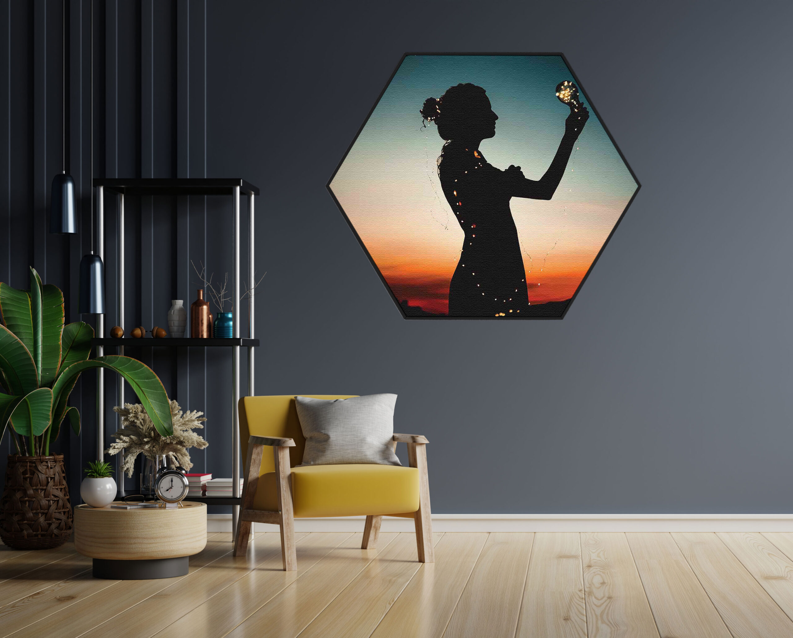 Akoestisch Schilderij Het Hoopvolle licht Hexagon Template Hexagon mensen 16 1 scaled 1