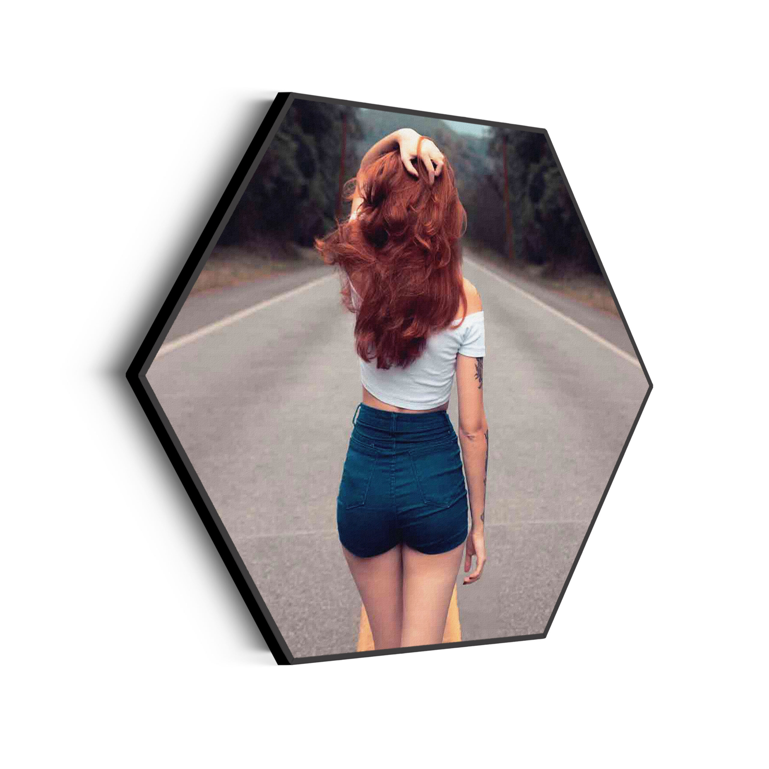 Akoestisch Schilderij Walk Away Hexagon Template Hexagon mensen 7 scaled 1