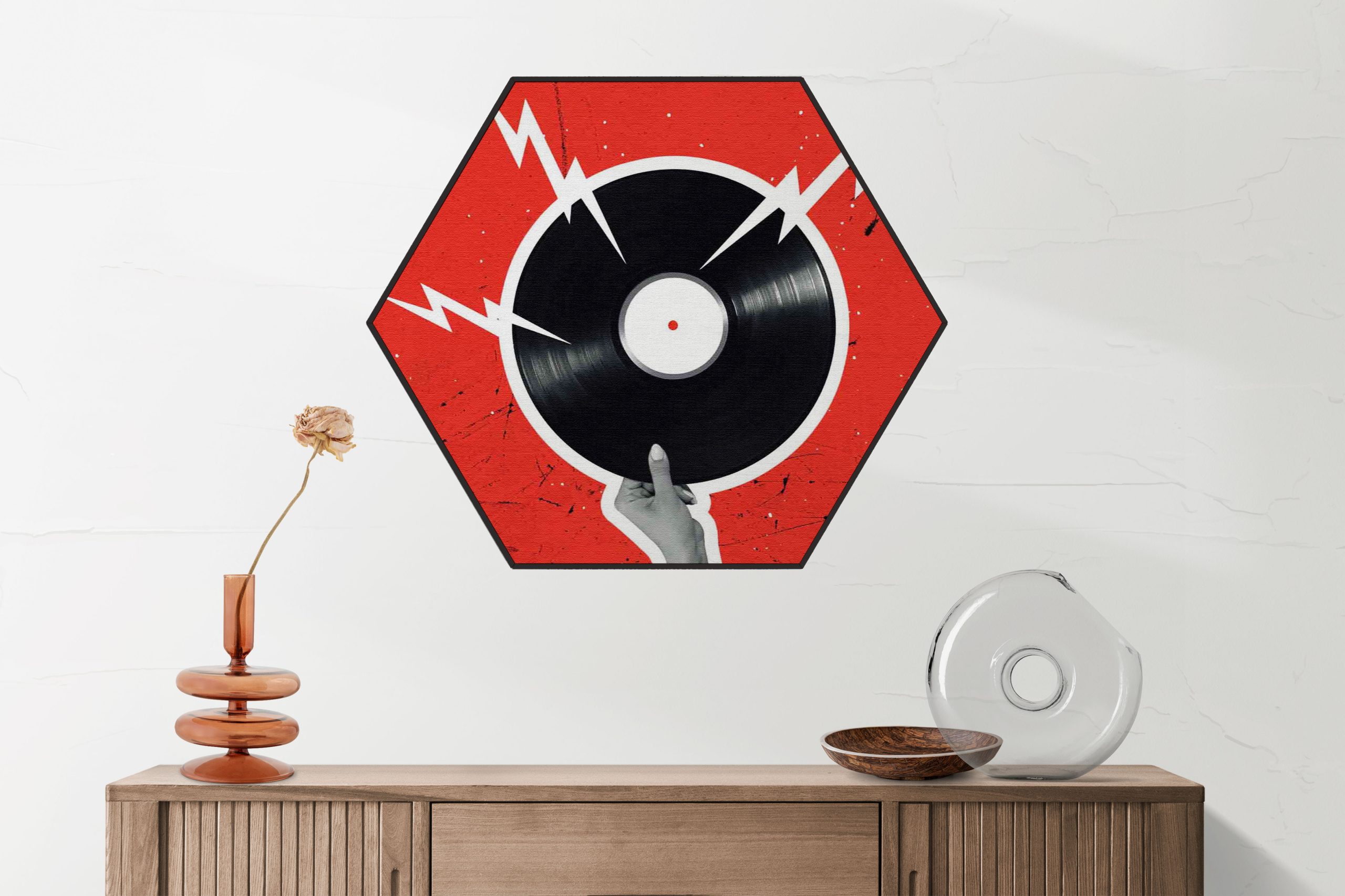 Akoestisch Schilderij Bliksem Plaat Hexagon Template Hexagon muziek 8 2 scaled 1