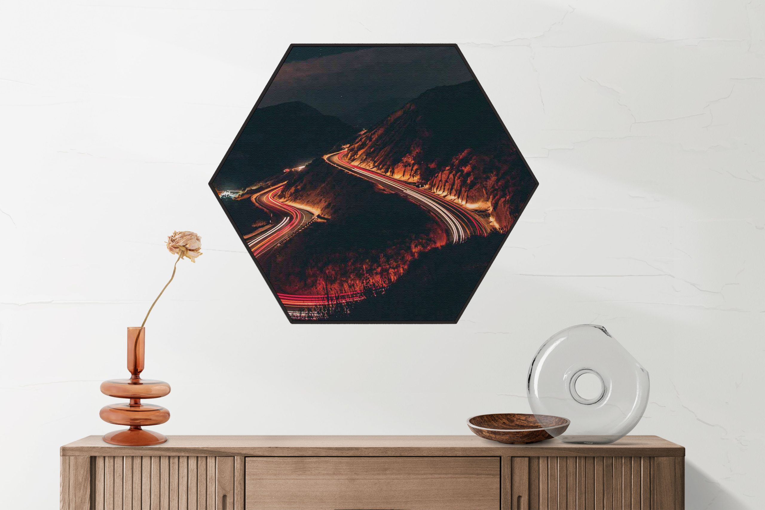 Akoestisch Schilderij California Dreaming Hexagon Template Hexagon natuur 10 2 scaled 1