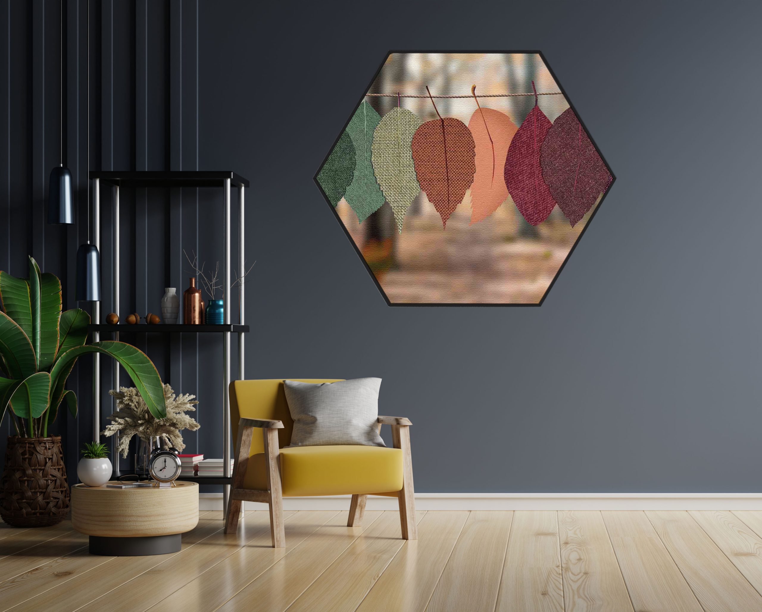 Akoestisch Schilderij Het Donkere Bos Hexagon Template Hexagon natuur 14 1 scaled 1