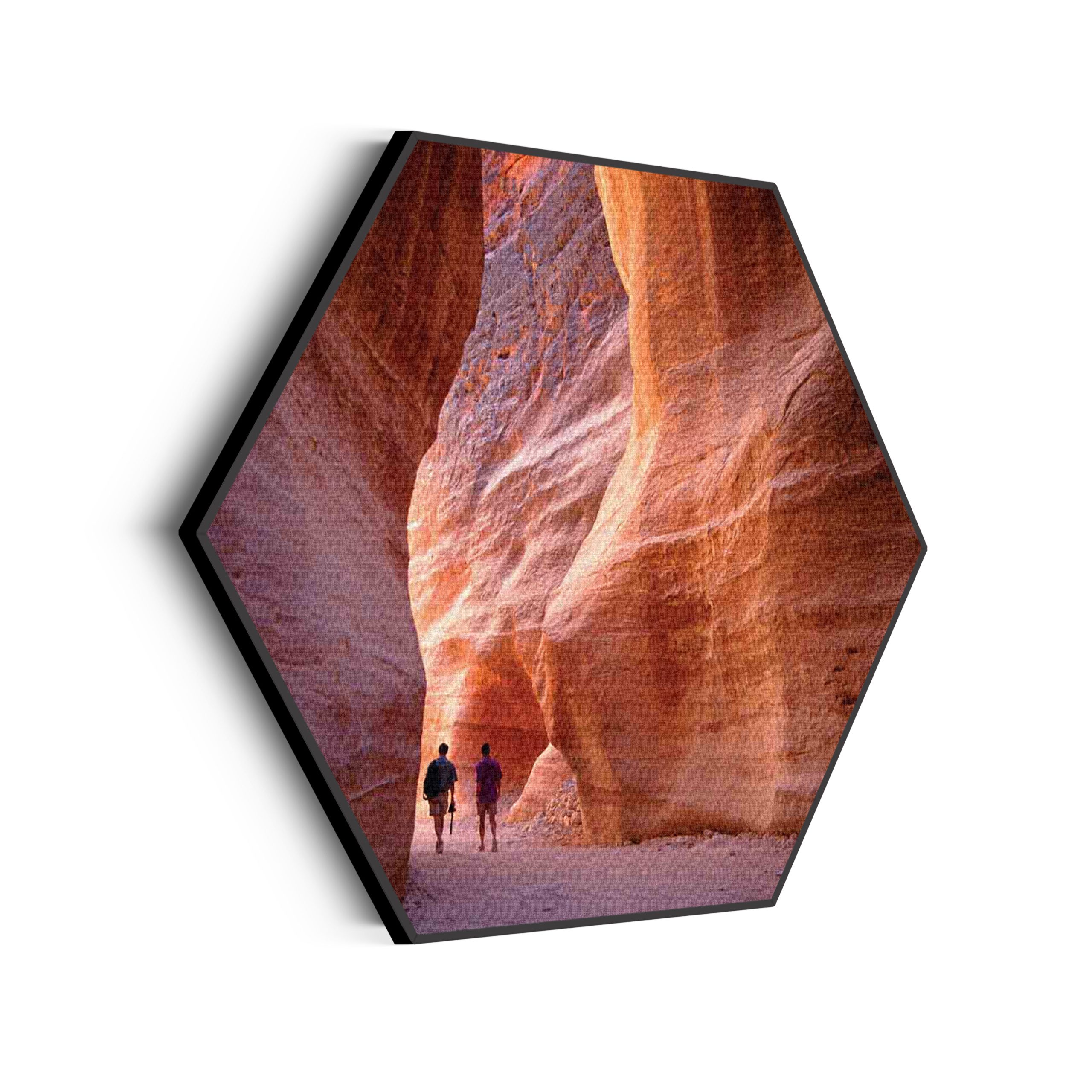 Akoestisch Schilderij De Zion grotten Hexagon Template Hexagon natuur 37 scaled 1