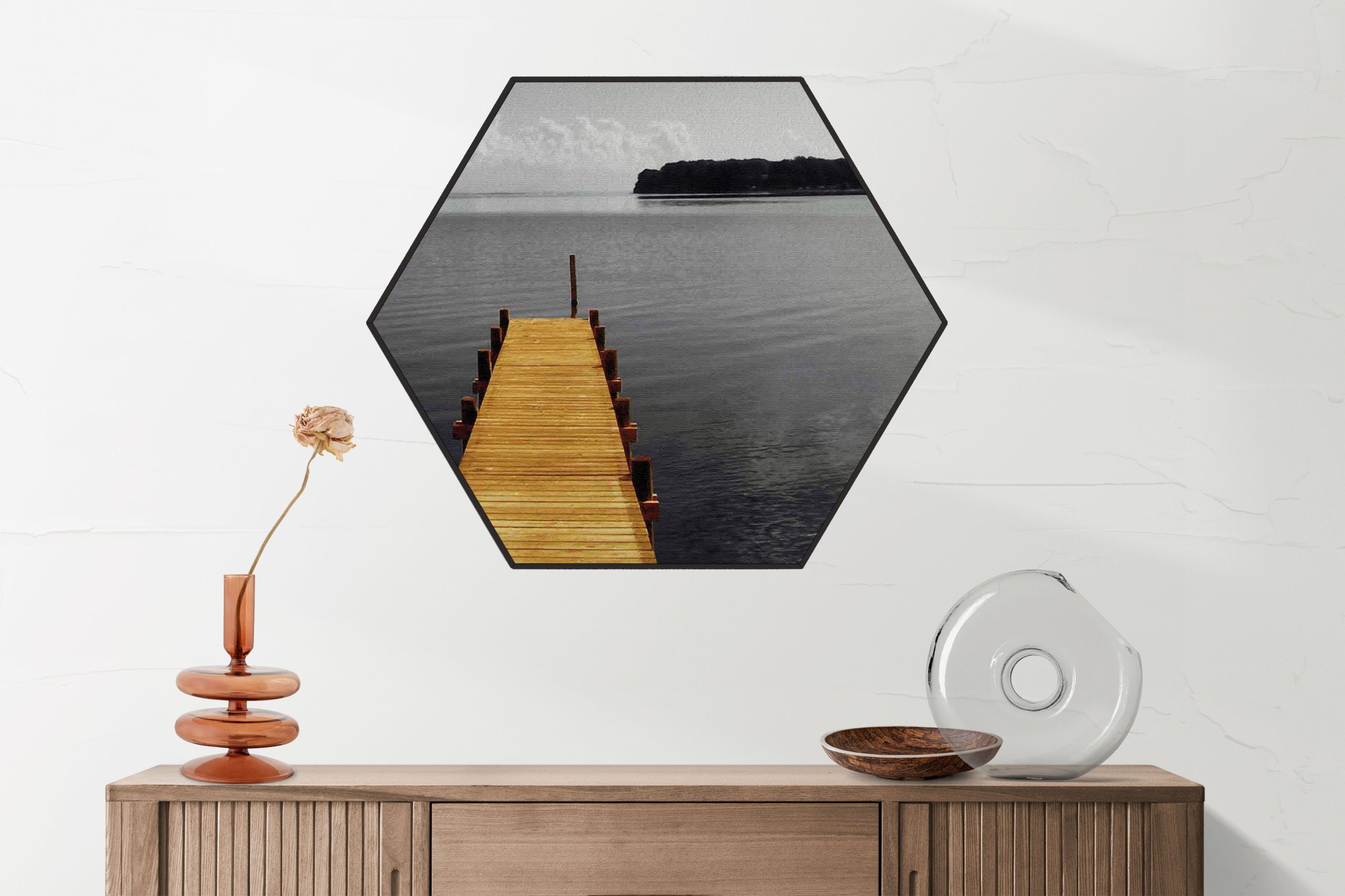 Akoestisch Schilderij De gele Steiger Hexagon Template Hexagon natuur 7 2 scaled 1