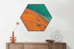 Akoestisch Schilderij Kleurrijke woestijn Hexagon Template Hexagon natuur 79 2 scaled 1
