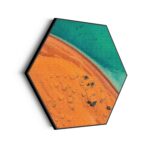 Akoestisch Schilderij Kleurrijke woestijn Hexagon Template Hexagon natuur 79 scaled 1