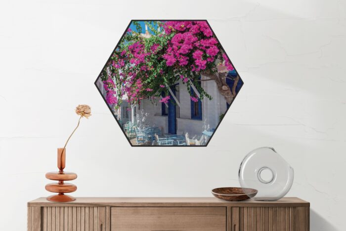 Akoestisch Schilderij Kleurrijk griekenland Hexagon Template Hexagon natuur 83 2 scaled 1