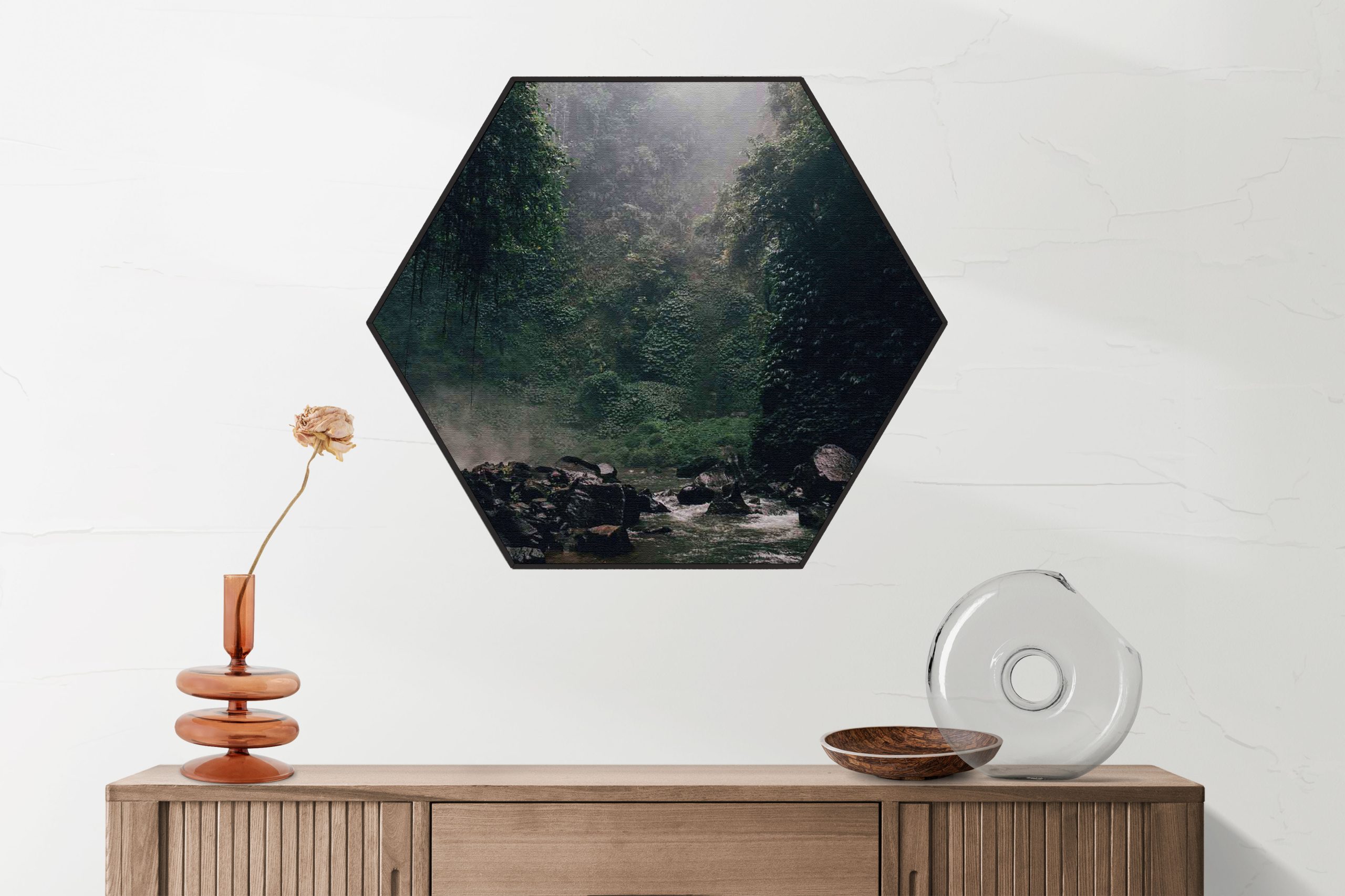 Akoestisch Schilderij Het natuurgeweld Hexagon Template Hexagon natuur 9 2 scaled 1