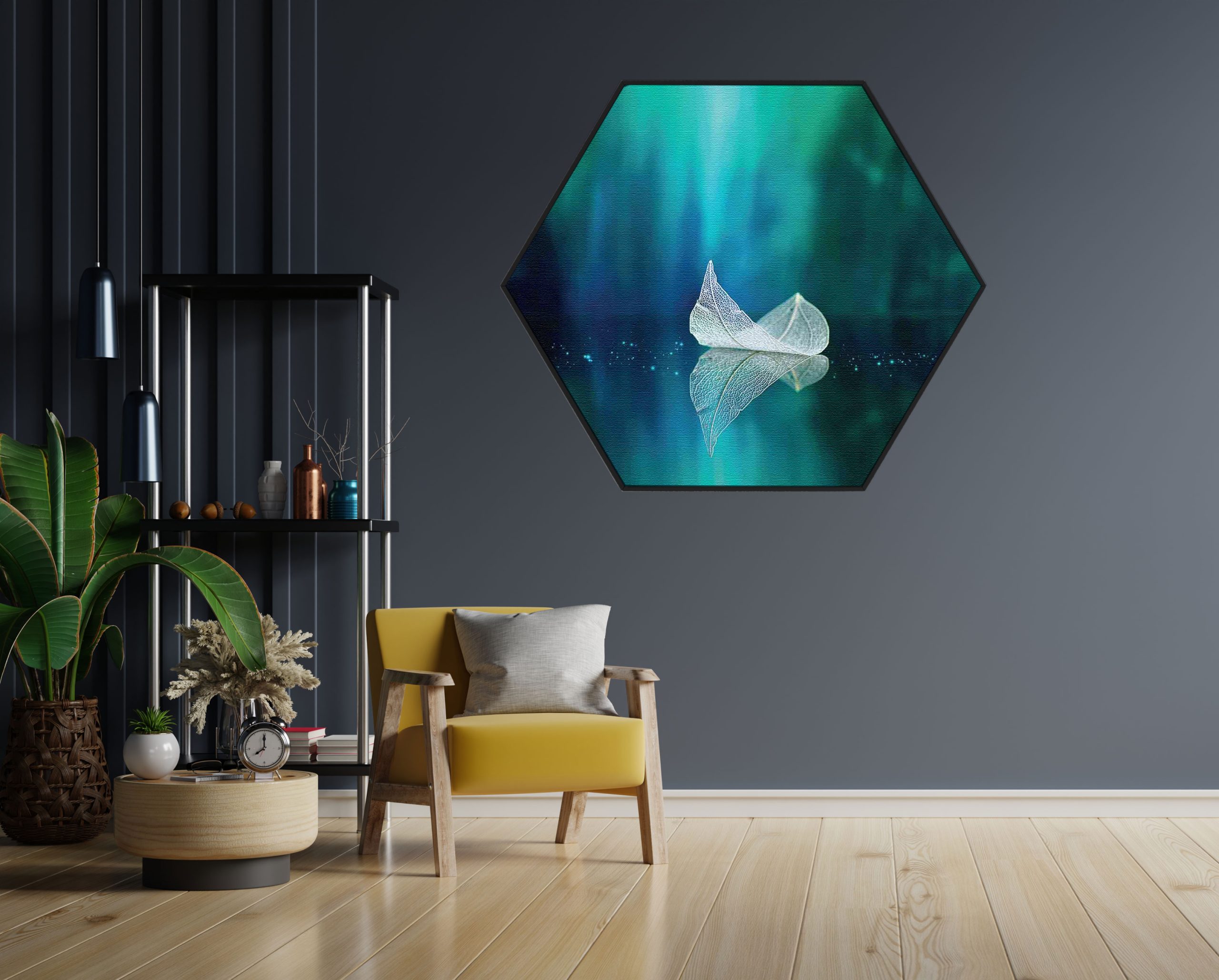 Akoestisch Schilderij Kleurrijke bloem 2 Hexagon Template Hexagon natuur 90 1 scaled 1