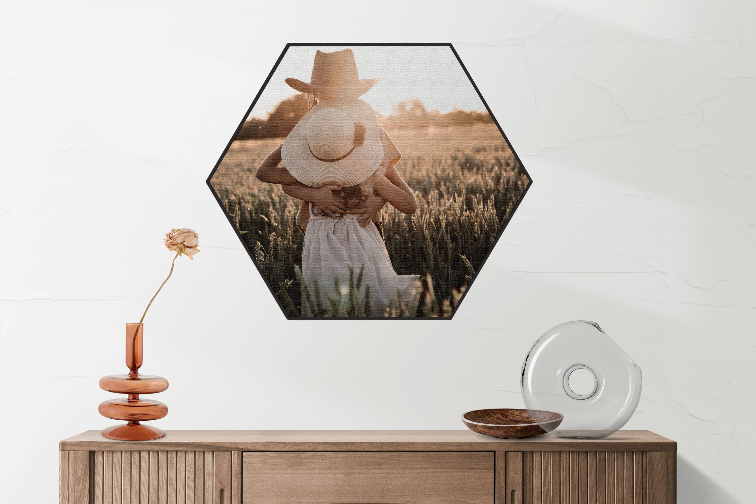 Akoestisch Schilderij Liefde Op Het Platteland Hexagon Template Hexagon romantisch 8 2 scaled 1