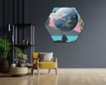 Akoestisch Schilderij Abstracte Aarde Hexagon Template Hexagon ruimtevaart 13 1 scaled 1
