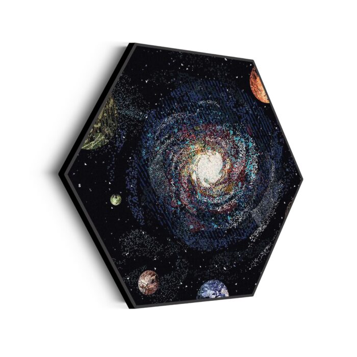 Akoestisch Schilderij Ons planetenstelsel Hexagon Template Hexagon ruimtevaart 15 scaled 1