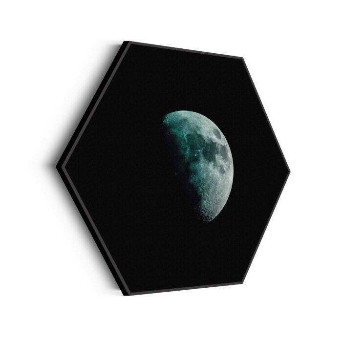 Akoestisch Schilderij To The Moon Hexagon Template Hexagon ruimtevaart 2 scaled 1