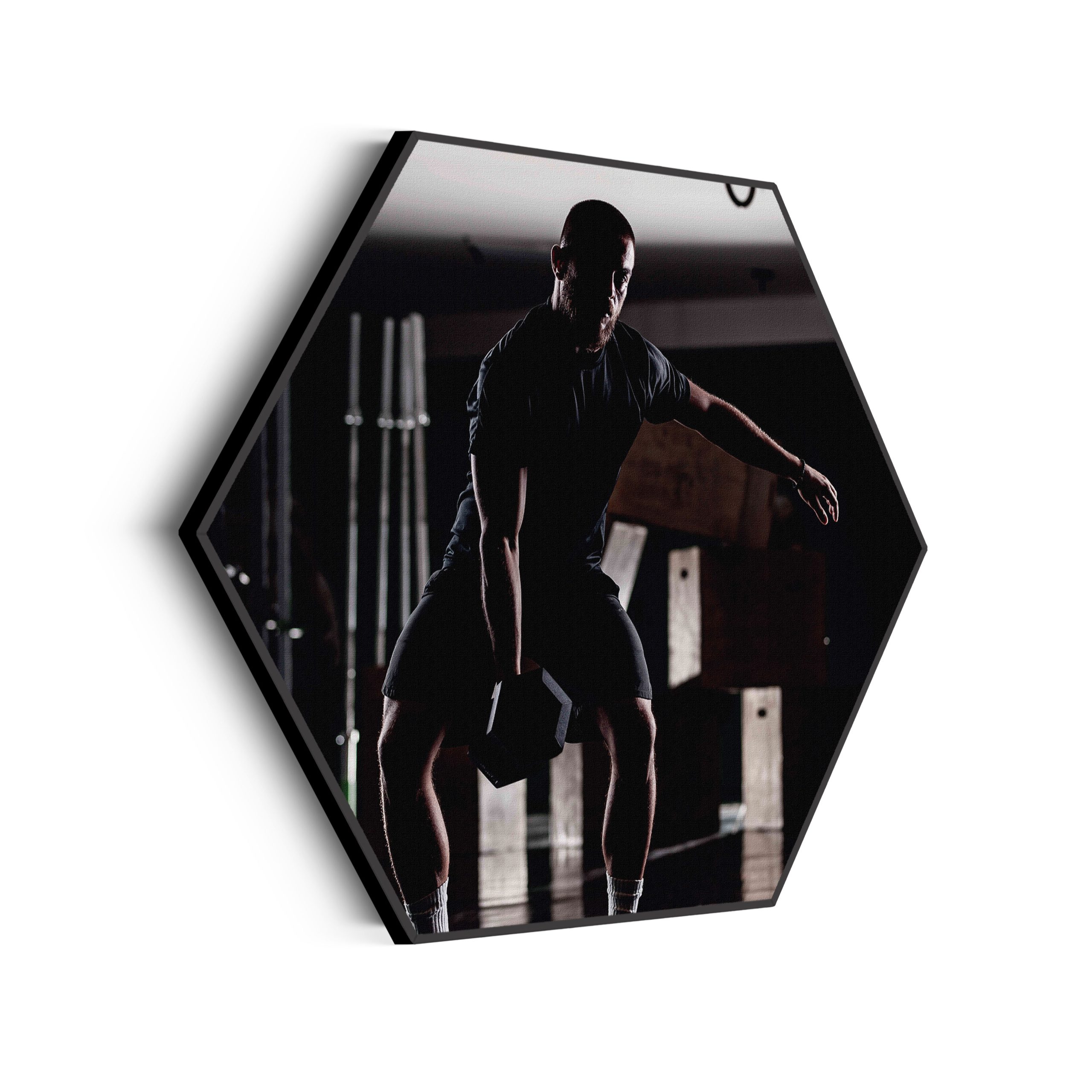 Akoestisch Schilderij Gewicht Heffen In De Sportschool Hexagon Template Hexagon sport 20 scaled 1