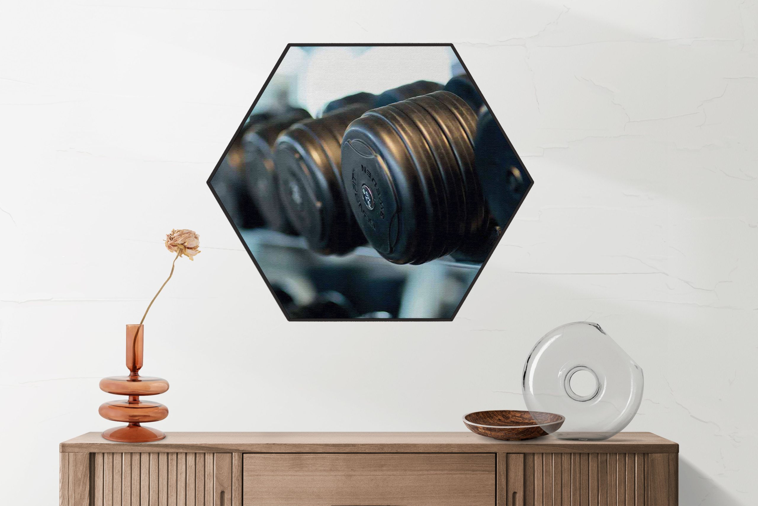 Akoestisch Schilderij Halters In De Sportschool Hexagon Template Hexagon sport 5 2 scaled 1