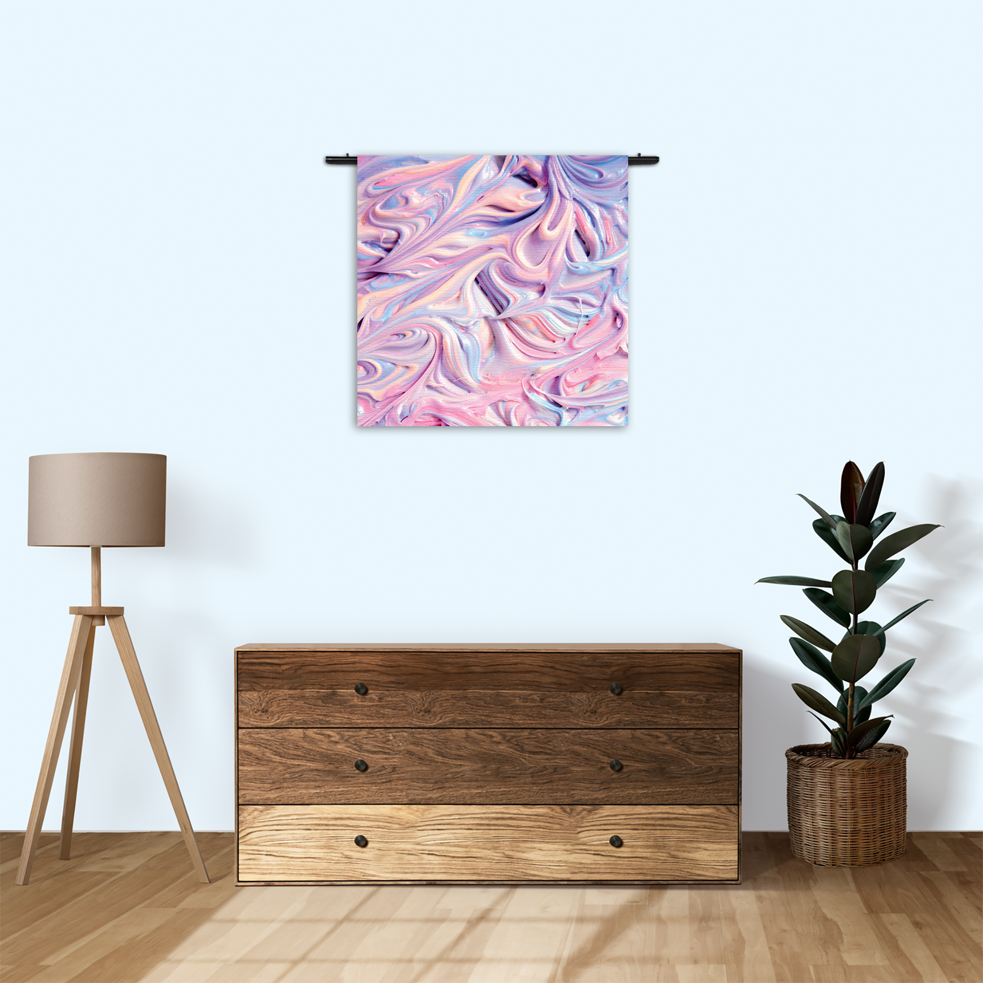 Template_Vierkant_Rond_Abstract_45-3 Wandkleed Statisfying Art Roze Rechthoek Vierkant Template Vierkant Rond Abstract 45 3