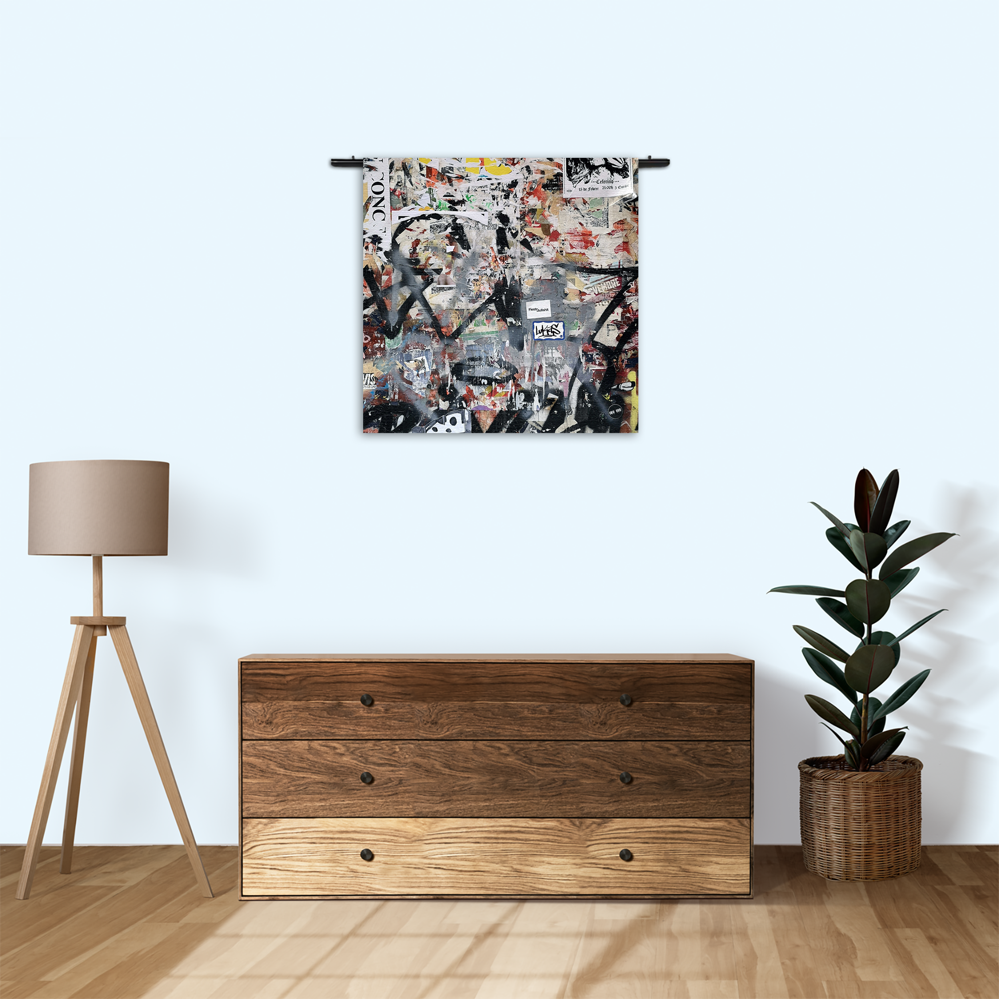 Template_Vierkant_Rond_Abstract_50-3 Wandkleed Knip en Plak Kunst Rechthoek Vierkant Template Vierkant Rond Abstract 50 3