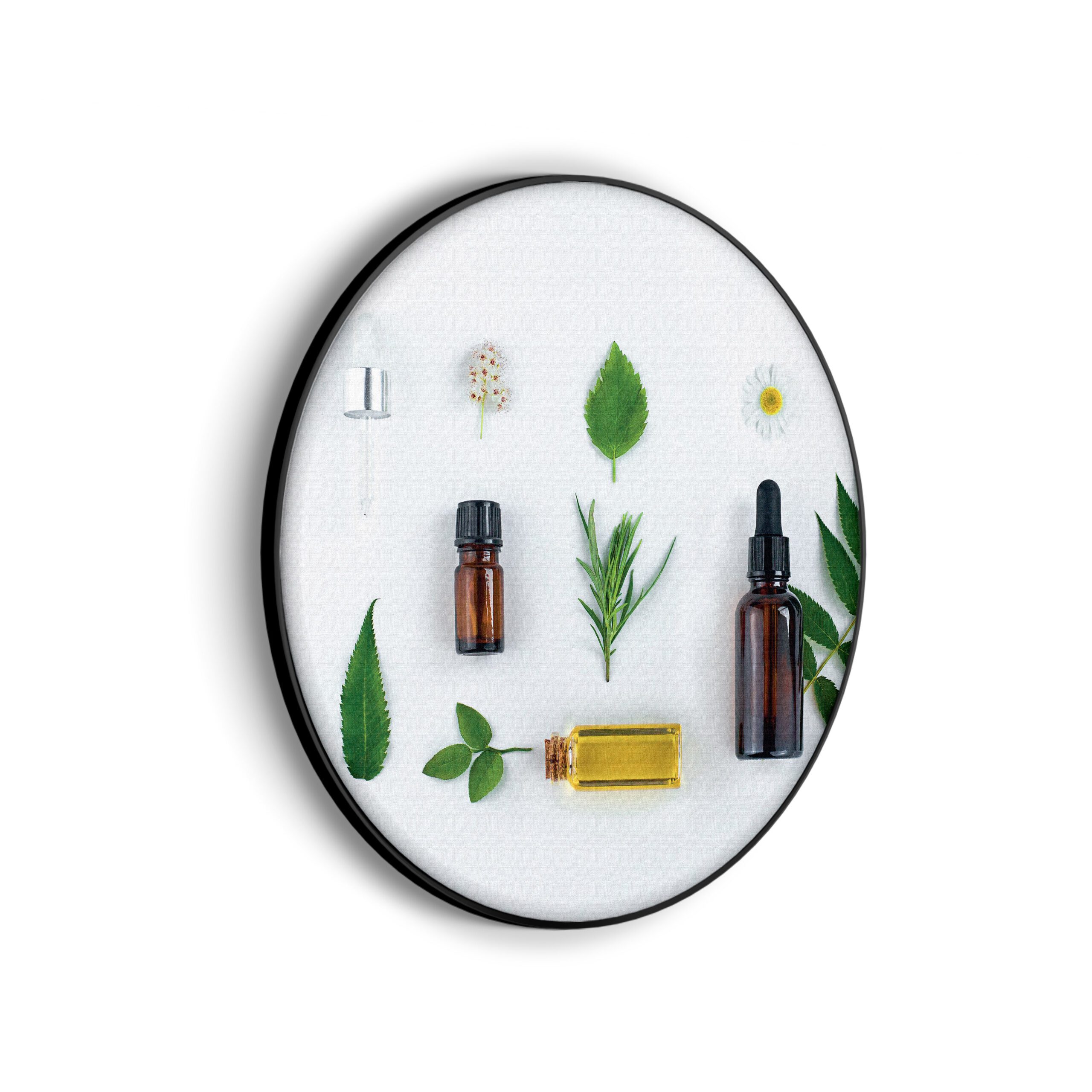 Akoestisch Schilderij Beautysalon Wit Rond - Muurcirkel Template Vierkant Rond BEAUTY 17 scaled 1