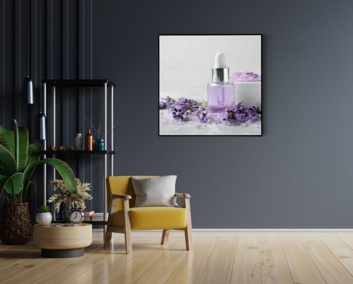 Akoestisch Schilderij Beautysalon Lavendel Marmer 02 Vierkant Template Vierkant Rond Beauty 14 1 scaled 1