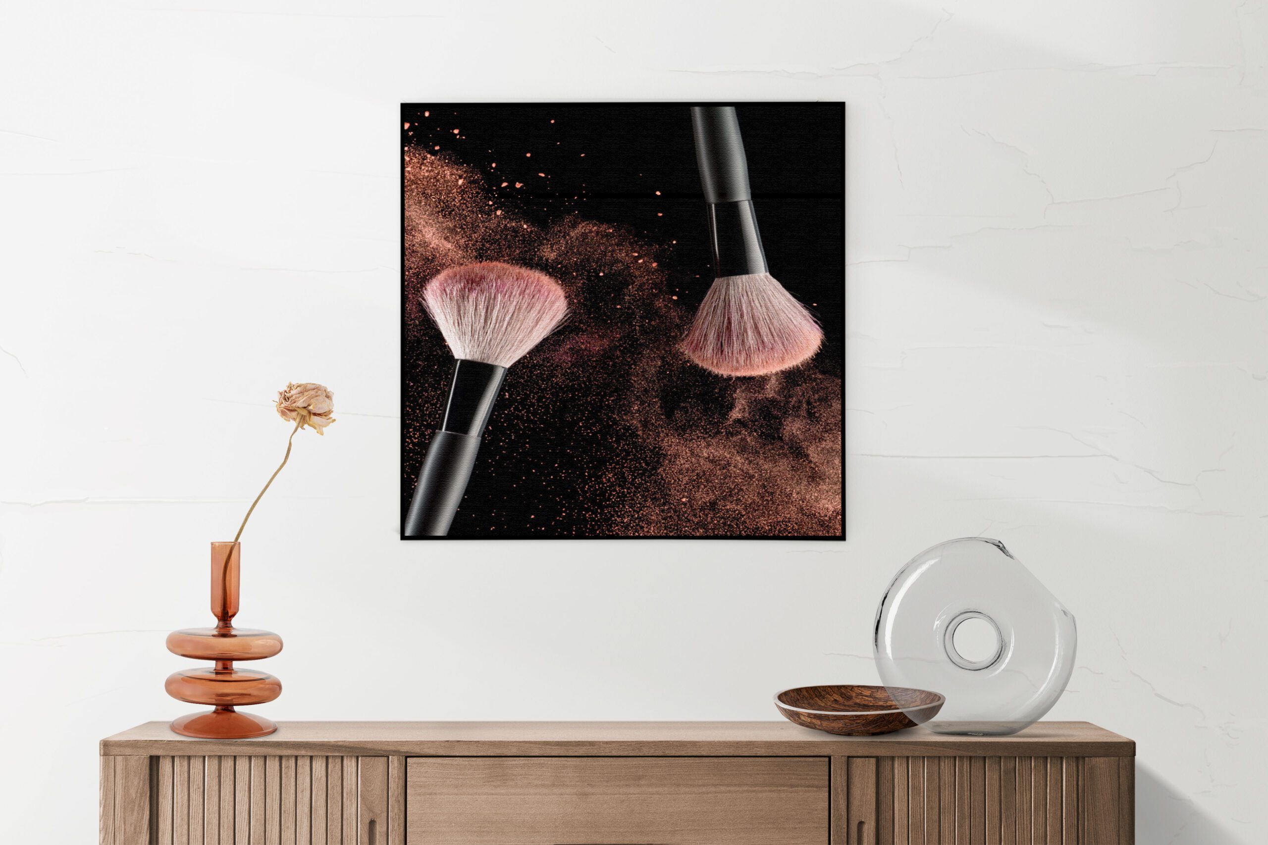 Akoestisch Schilderij Make up Poederkwast Naturel Vierkant Template Vierkant Rond Beauty 2 2 scaled 1