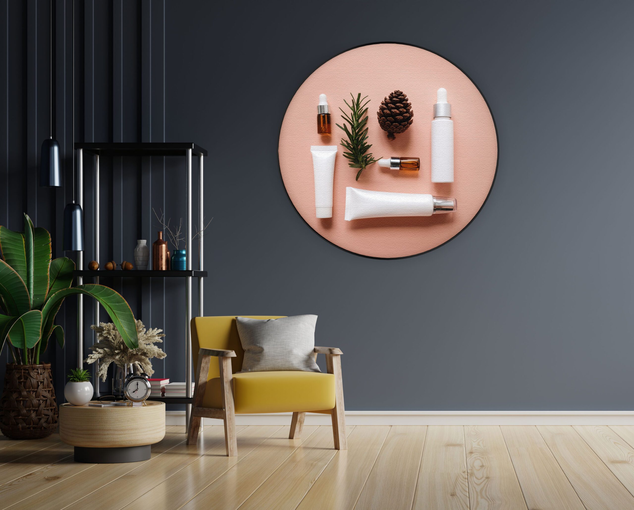 Akoestisch Schilderij Beautysalon 01 Rond - Muurcirkel Template Vierkant Rond Beauty 6 3 1 scaled 1