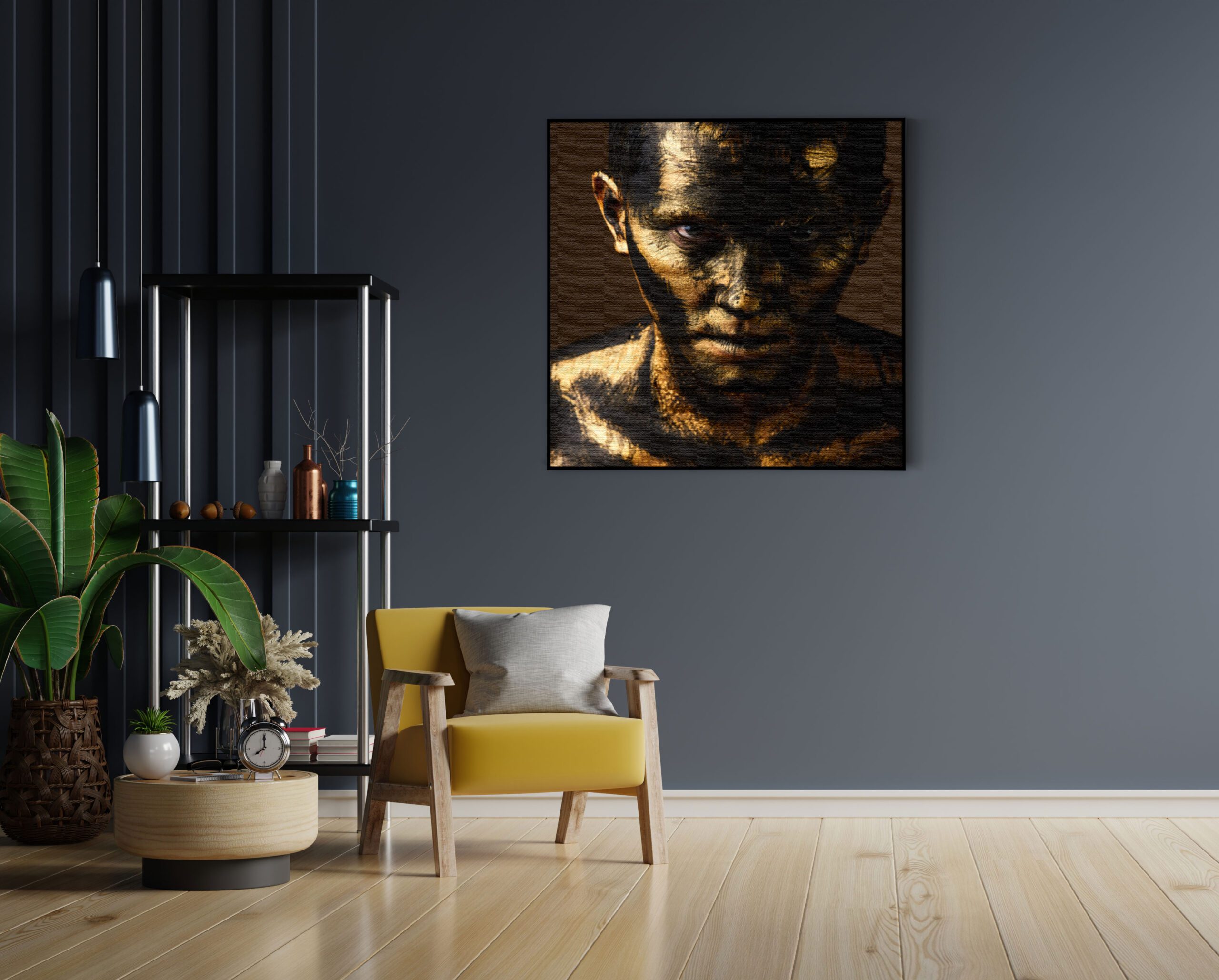 Akoestisch Schilderij Golden Men Vierkant Template Vierkant Rond Beauty 9 1 scaled 1