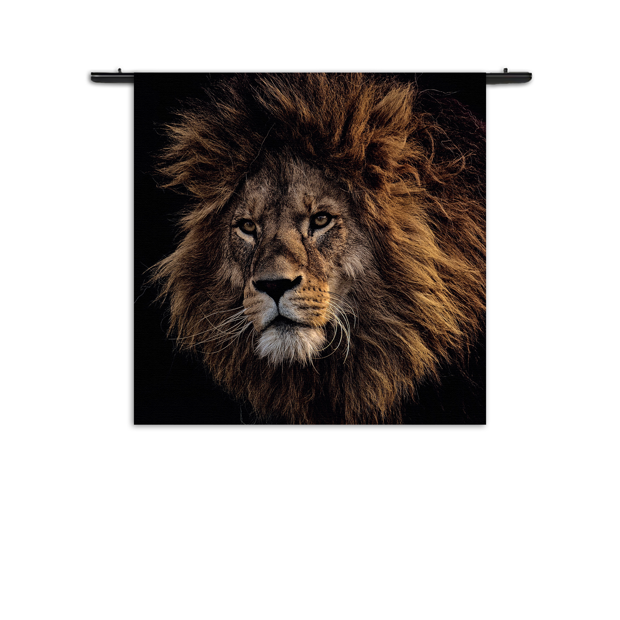 Wandkleed The Lion Rechthoek Vierkant