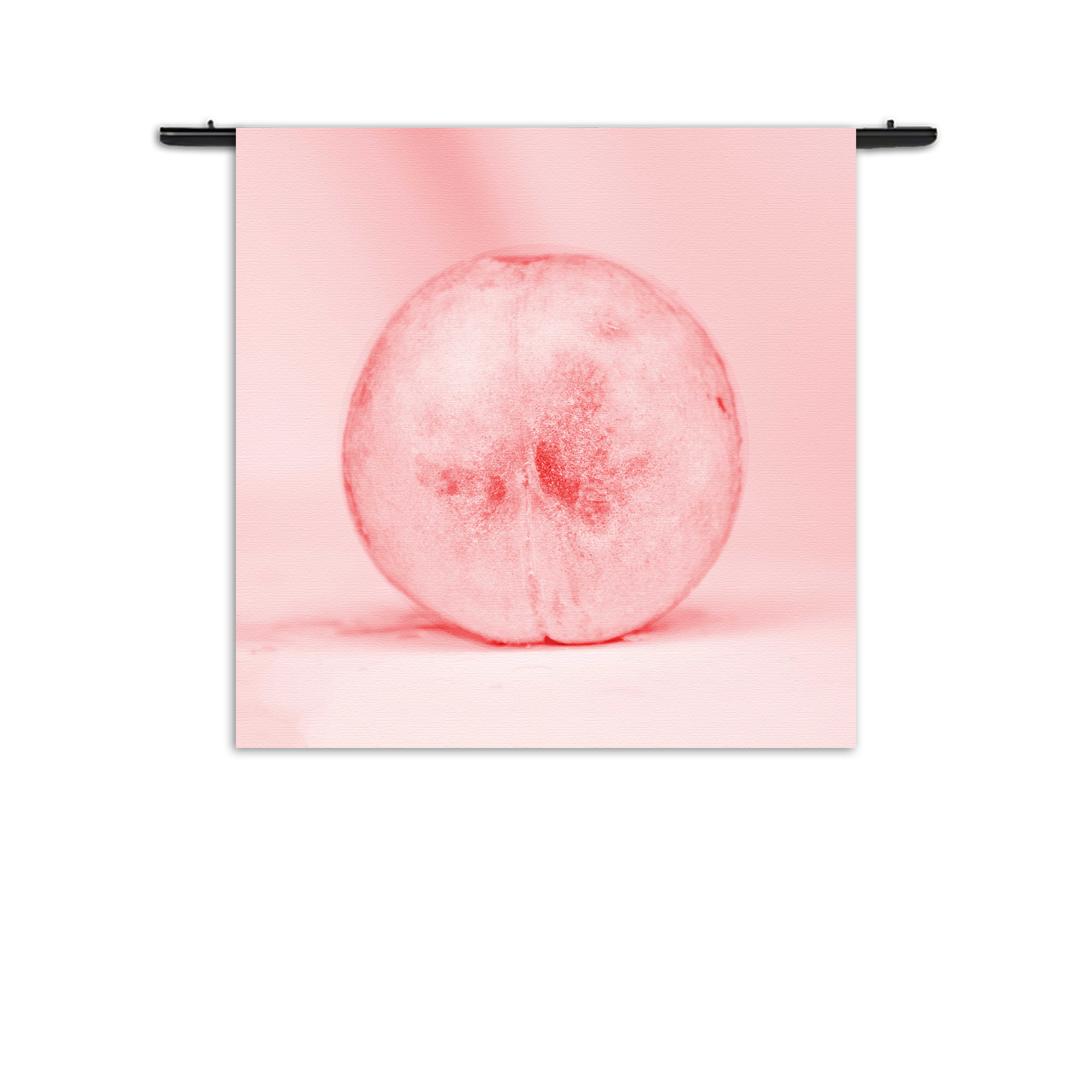 Wandkleed Radijsje Roze Rechthoek Vierkant