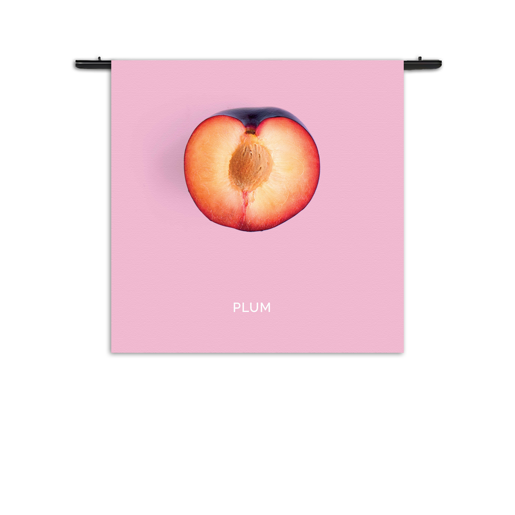 Wandkleed Plum Pruim Paars Rechthoek Vierkant