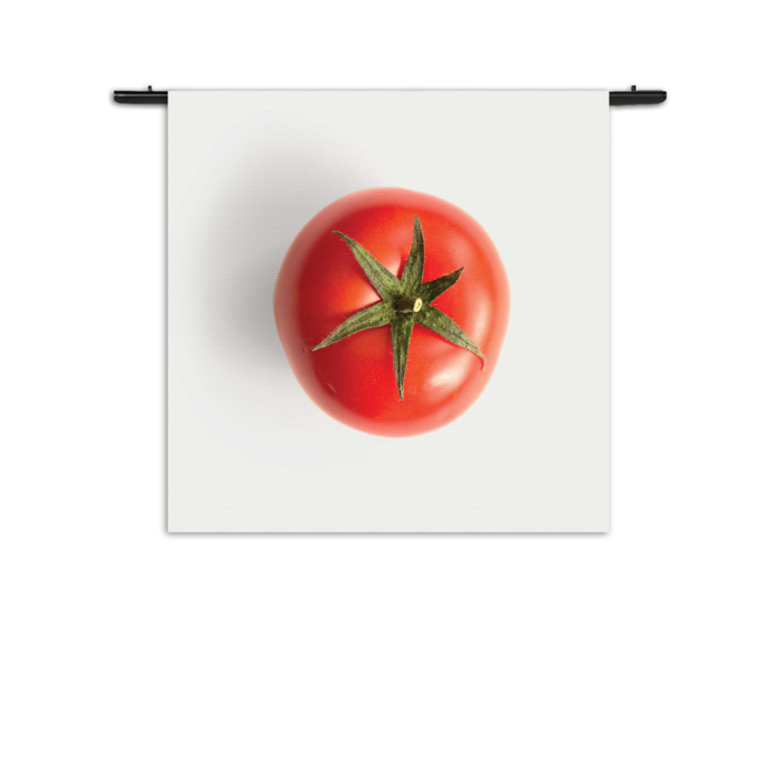 Wandkleed Tomato Rechthoek Vierkant