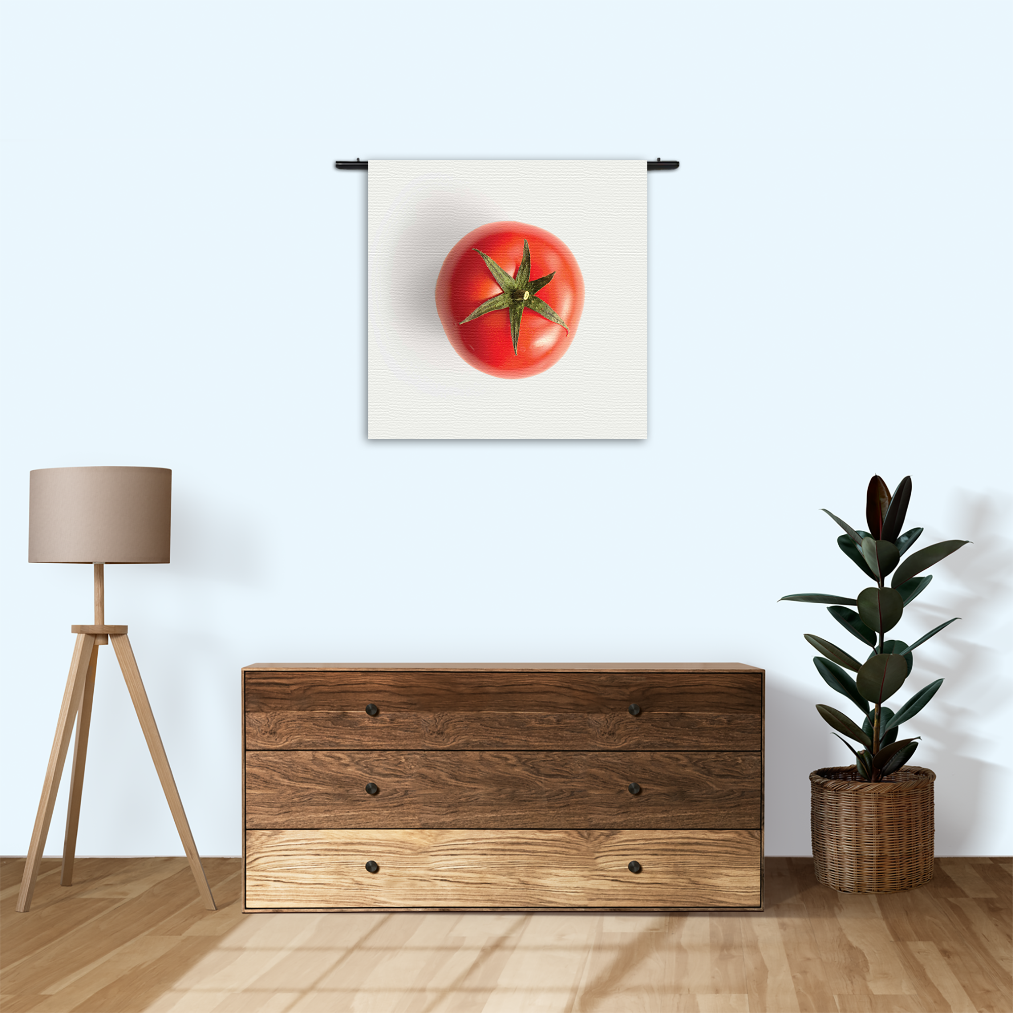 Wandkleed Tomato Rechthoek Vierkant Template Vierkant Rond Eten En Drinken 12 3