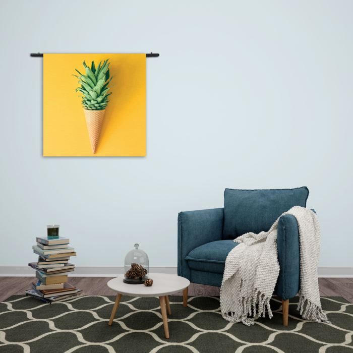 Wandkleed Ijshoorn met Plant Rechthoek Vierkant Template Vierkant Rond Eten En Drinken 16 2