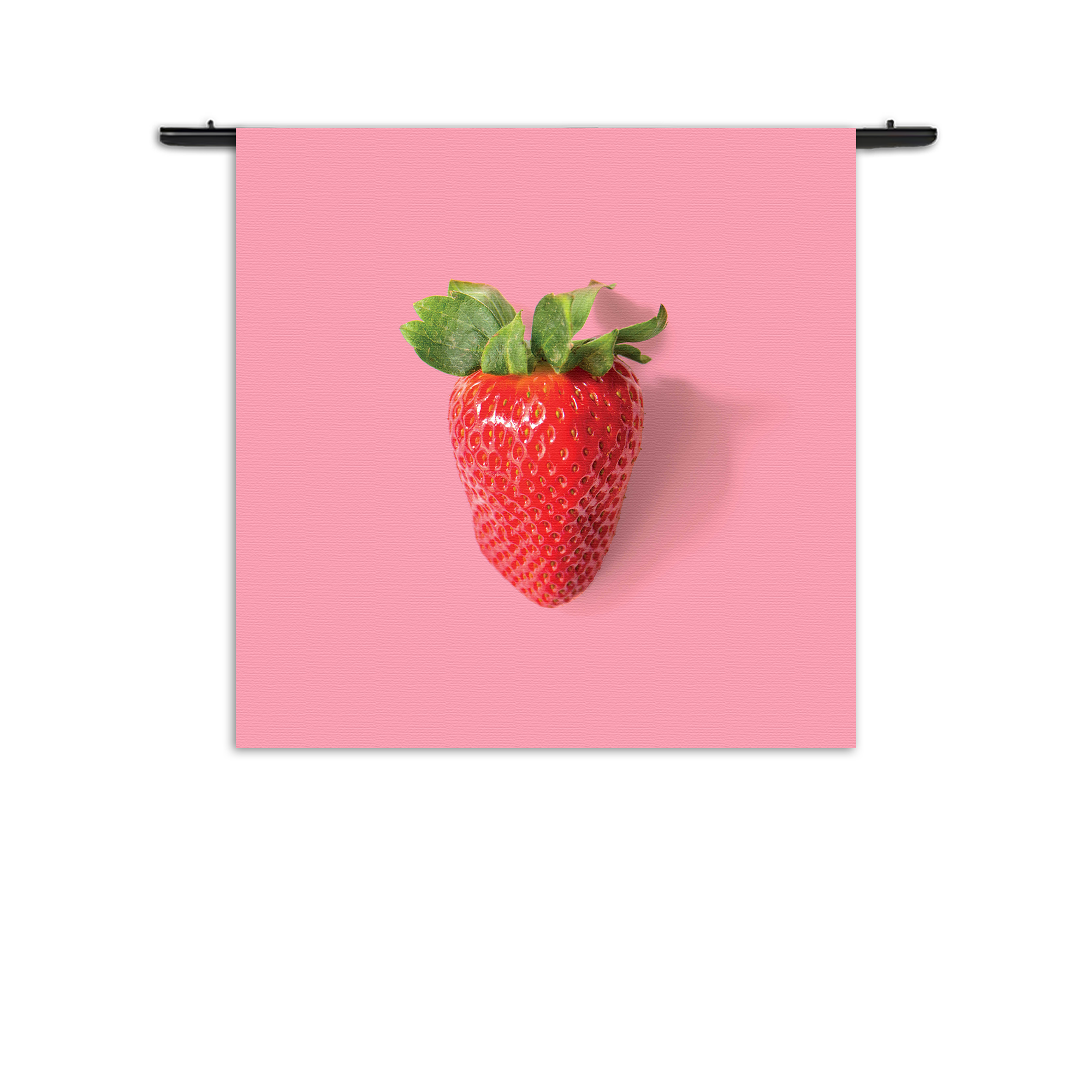Wandkleed Strawberry Rechthoek Vierkant
