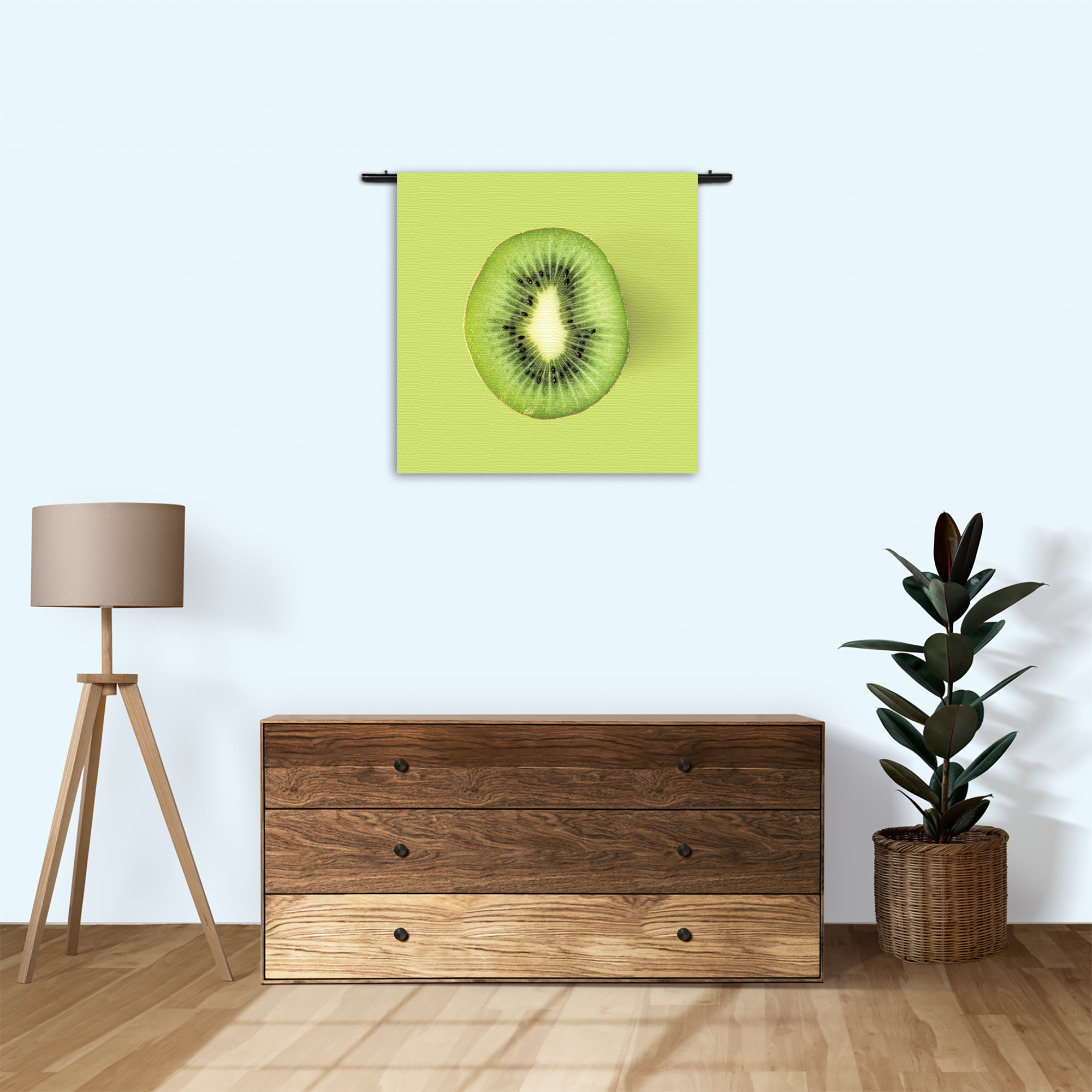 Wandkleed Kiwi Rechthoek Vierkant Template Vierkant Rond Eten En Drinken 5 3