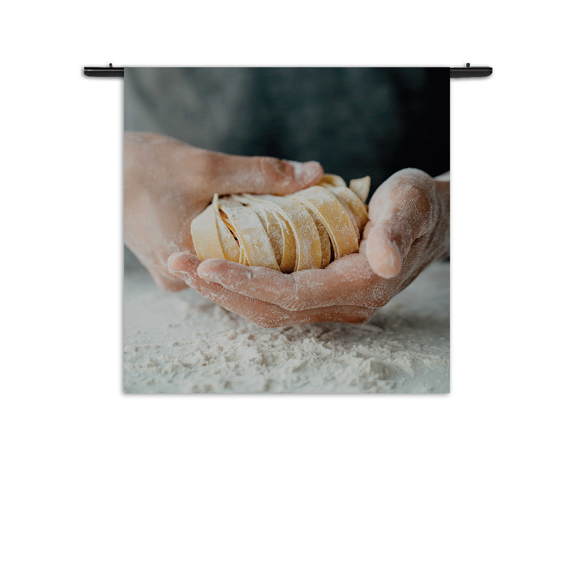 Wandkleed Home Made Bakery Rechthoek Vierkant