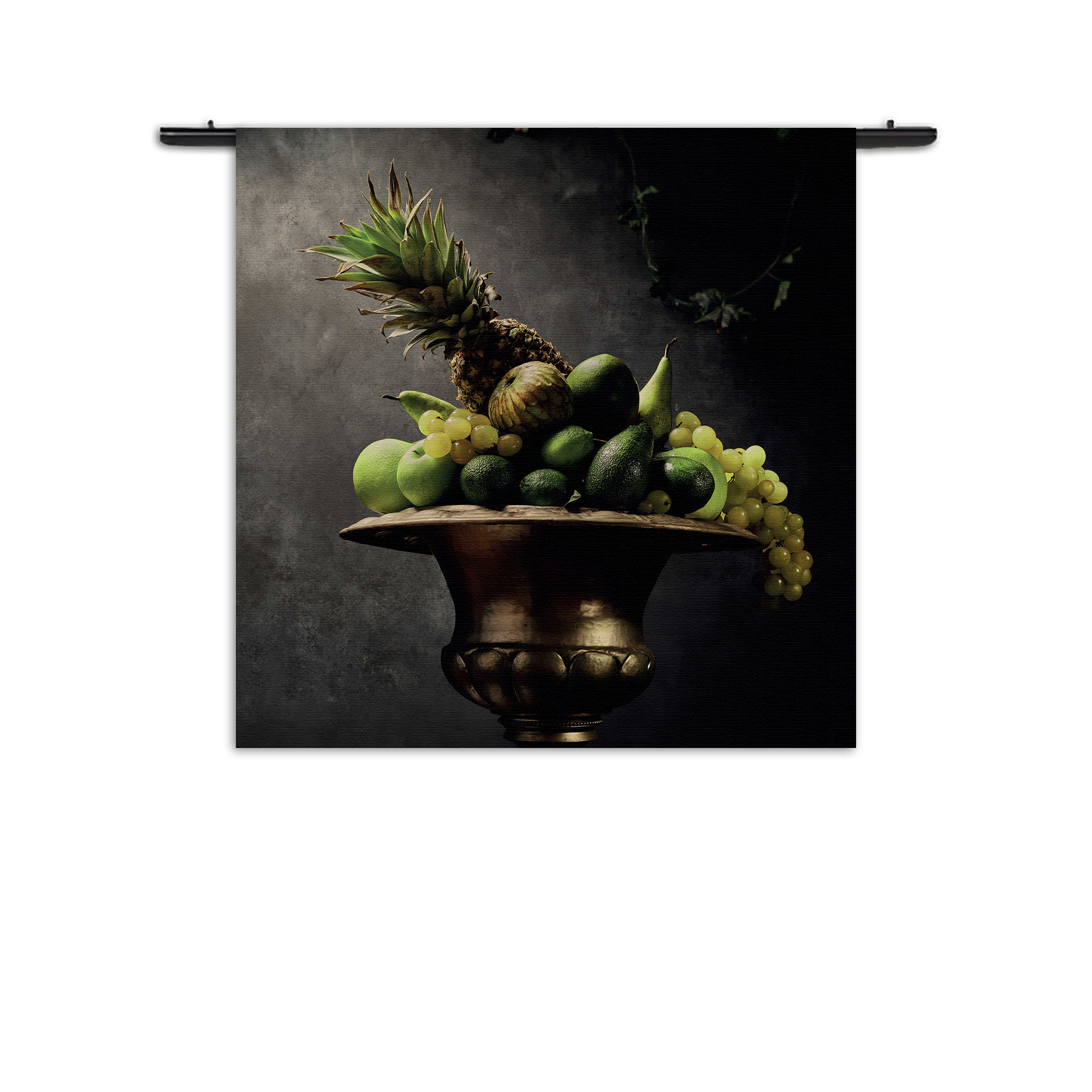 Wandkleed Fruit Schaal 01 Rechthoek Vierkant