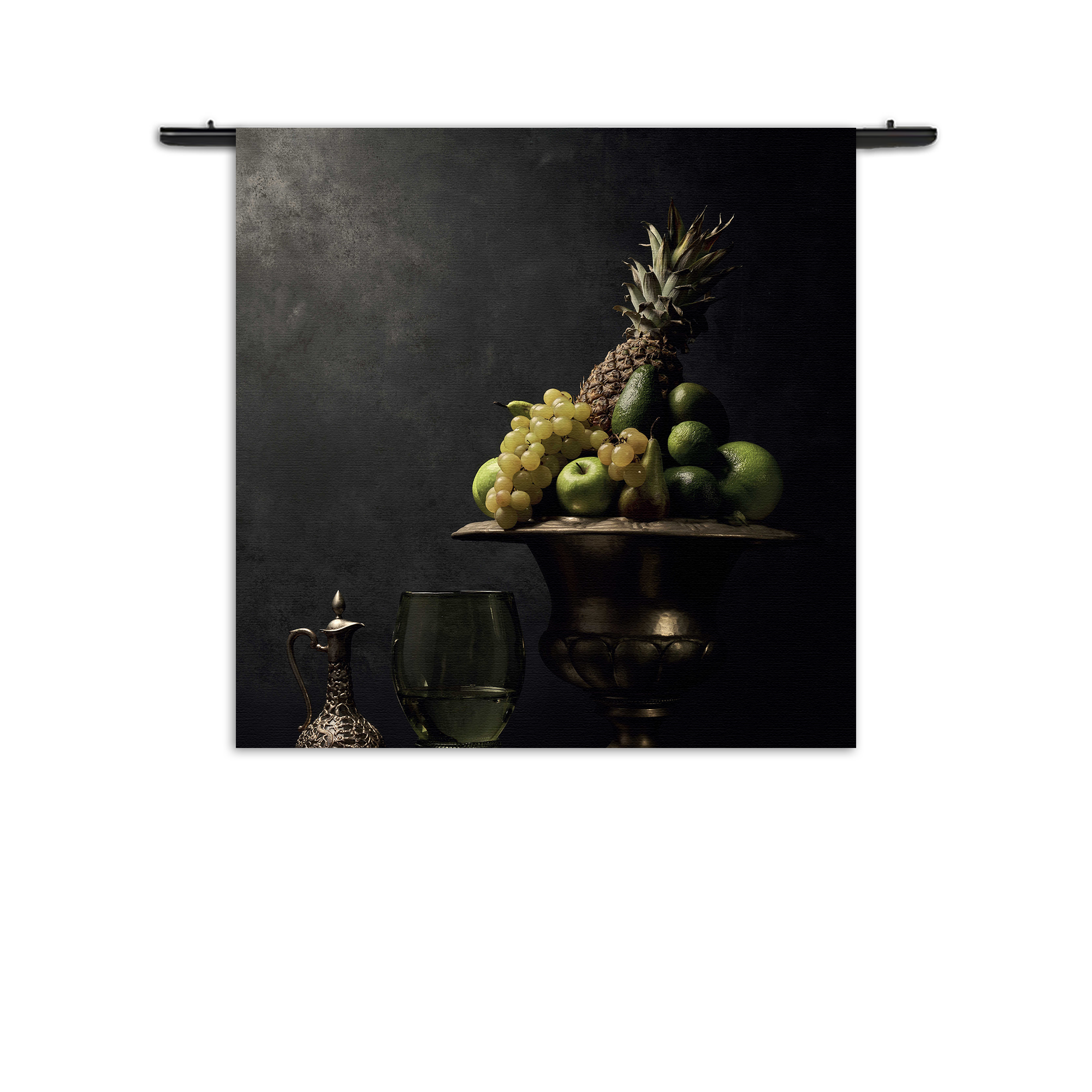 Wandkleed Fruit Schaal 02 Rechthoek Vierkant