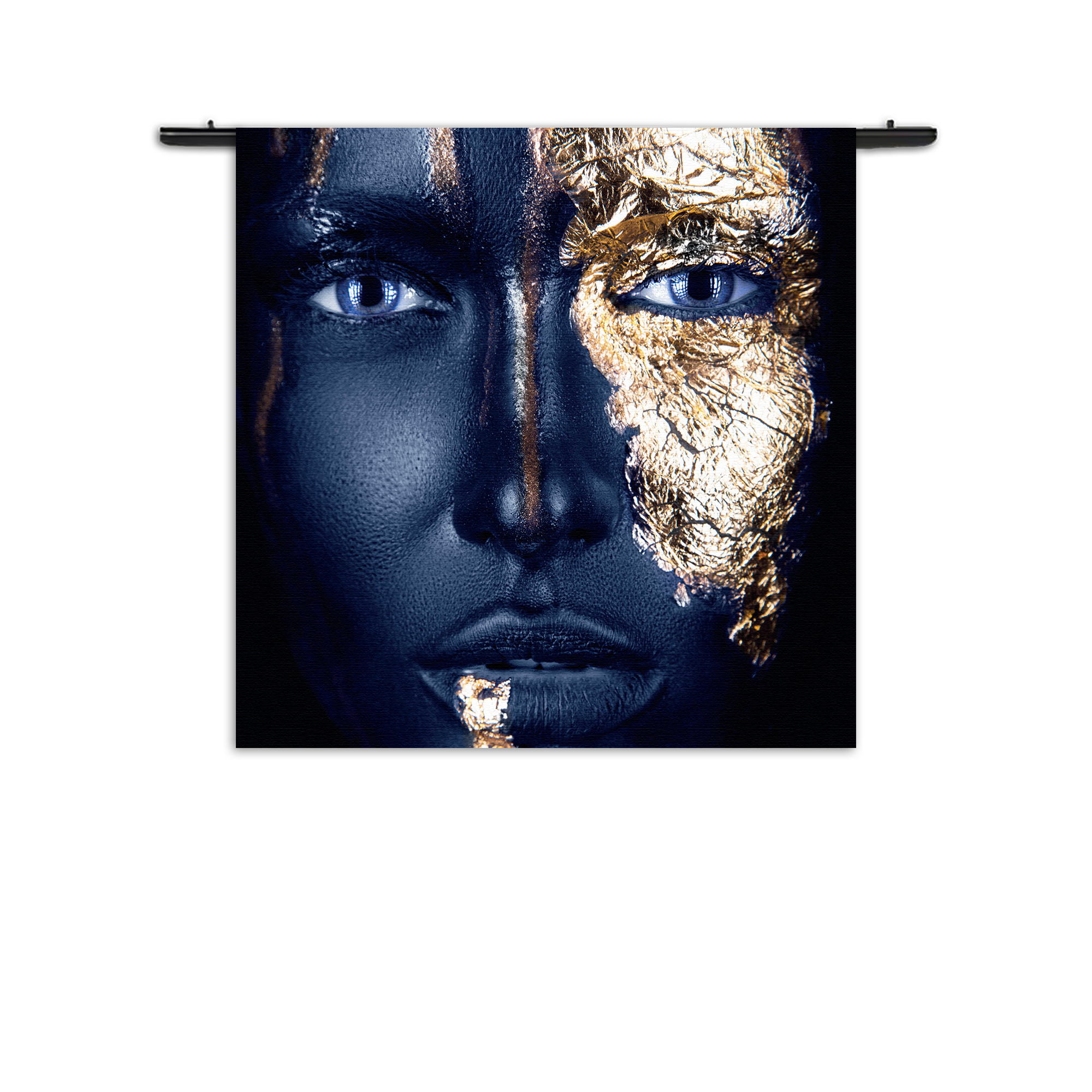 Wandkleed Golden Whoman 03 Rechthoek Vierkant